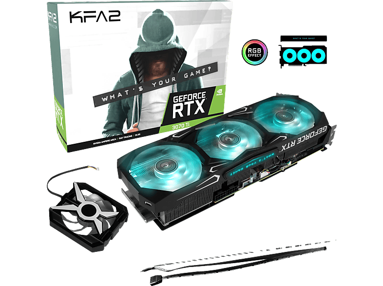 Grafikkarte KFA2 GeForce RTX 3070 Ti SG 1 Click OC 8GB LHR 
