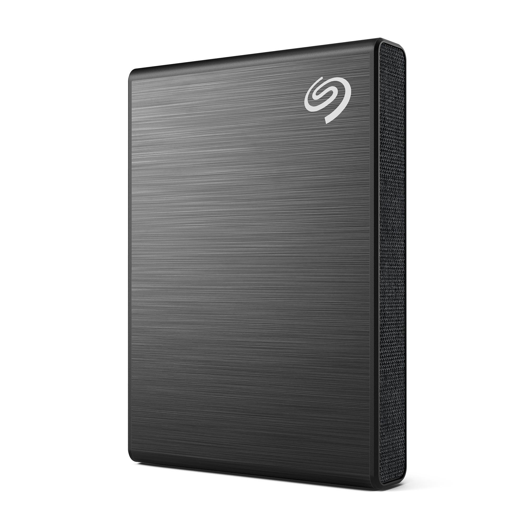 SEAGATE STKG500400 ONE SSD, Black TOUCH bis zu extern, SSD, 1.030 500 GB MB/s, Zoll, Festplatte, 2,5