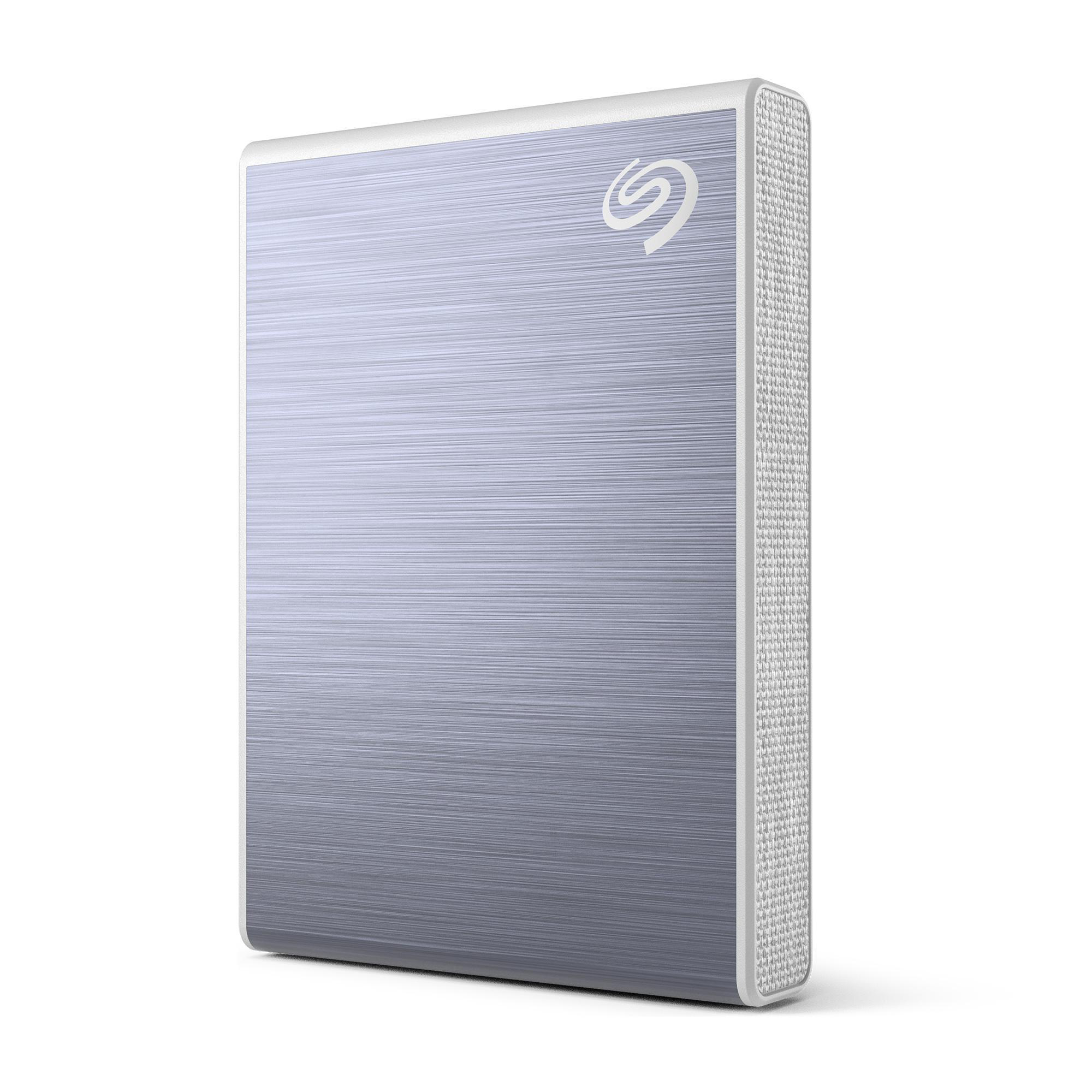 SEAGATE STKG500400 ONE TOUCH SSD, bis zu 1.030 MB/s, Festplatte, 2 TB SSD, 2,5 Zoll, extern, Blue