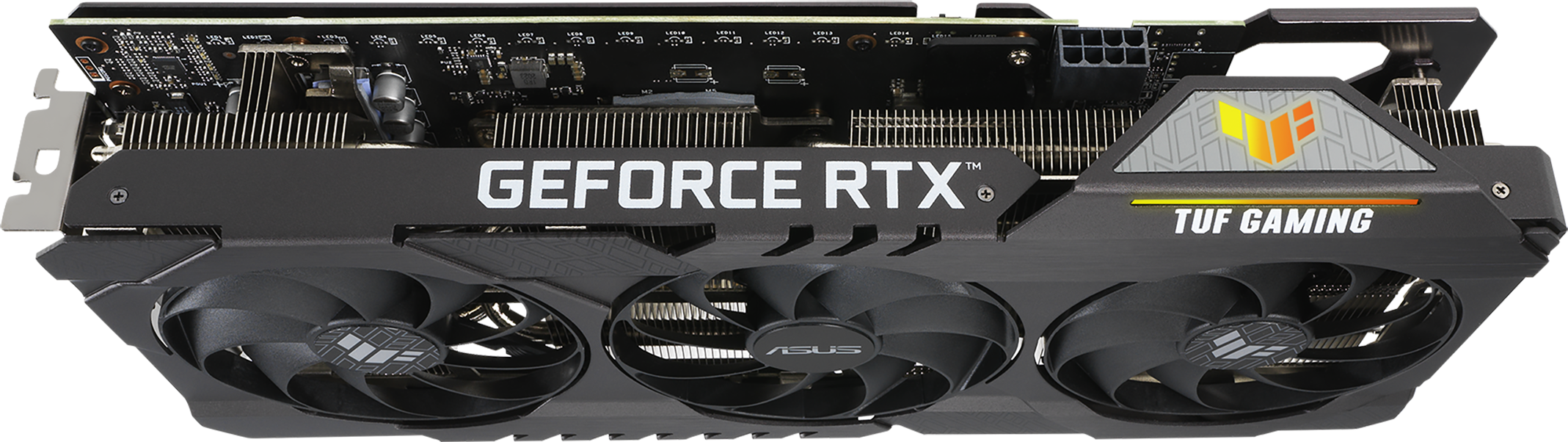 ASUS Grafikkarte TUF Gaming GeForce RTX 3060TI V2 8GB OC, 256Bit, GDDR6, 14Gbps