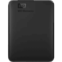tinta cero Fondos Disco duro externo 2 TB | WD Elements, USB 3.0, Portátil, 2.5 ", Con  formato NTFS para Windows 10, Negro
