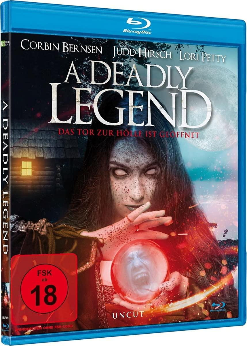 Eine DVD-Hülle mit einer Frau, die eine leuchtende Kugel hält, und Filmtitel.