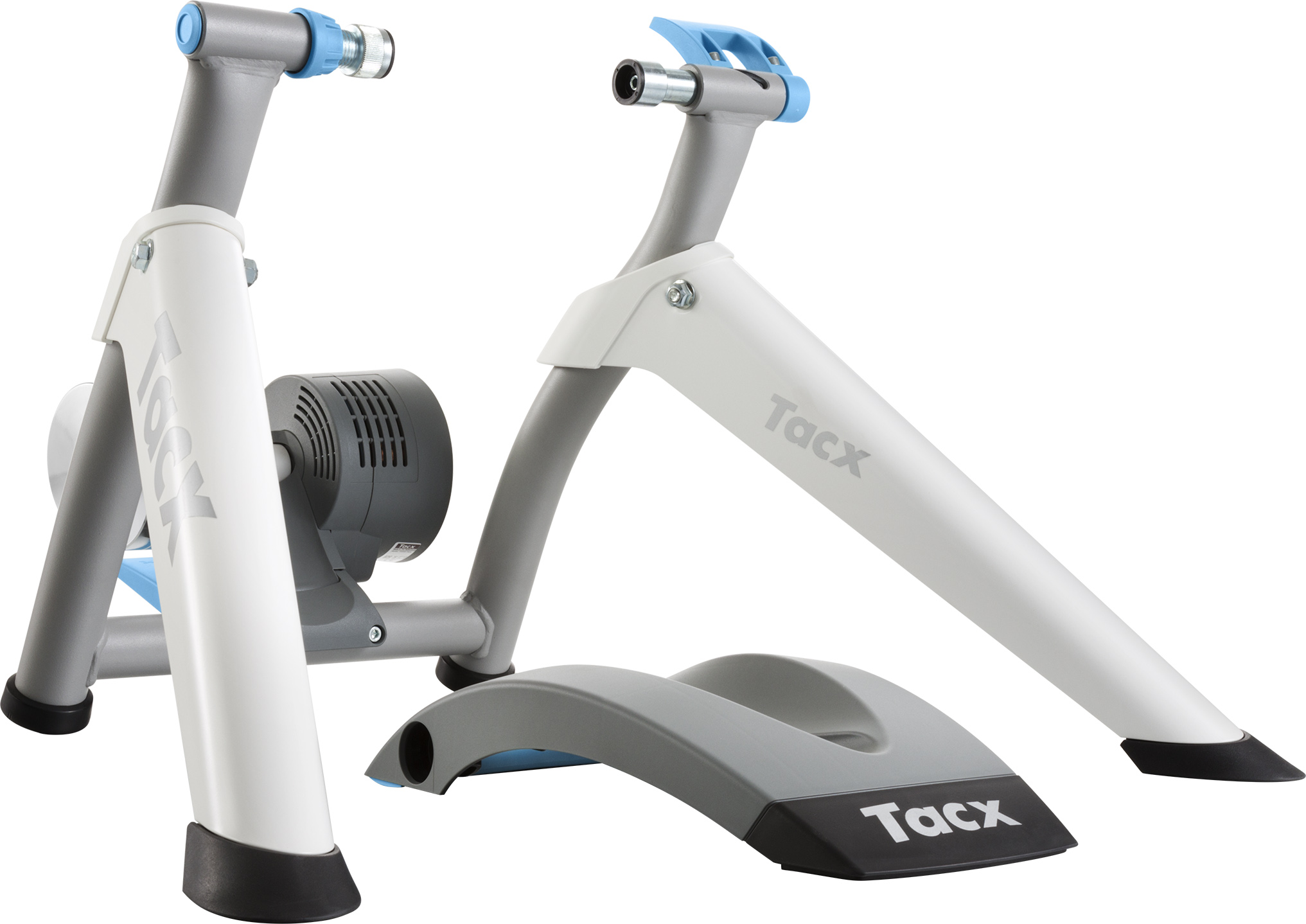 TACX Flow Smart Rollentrainer, Weiß/Grau