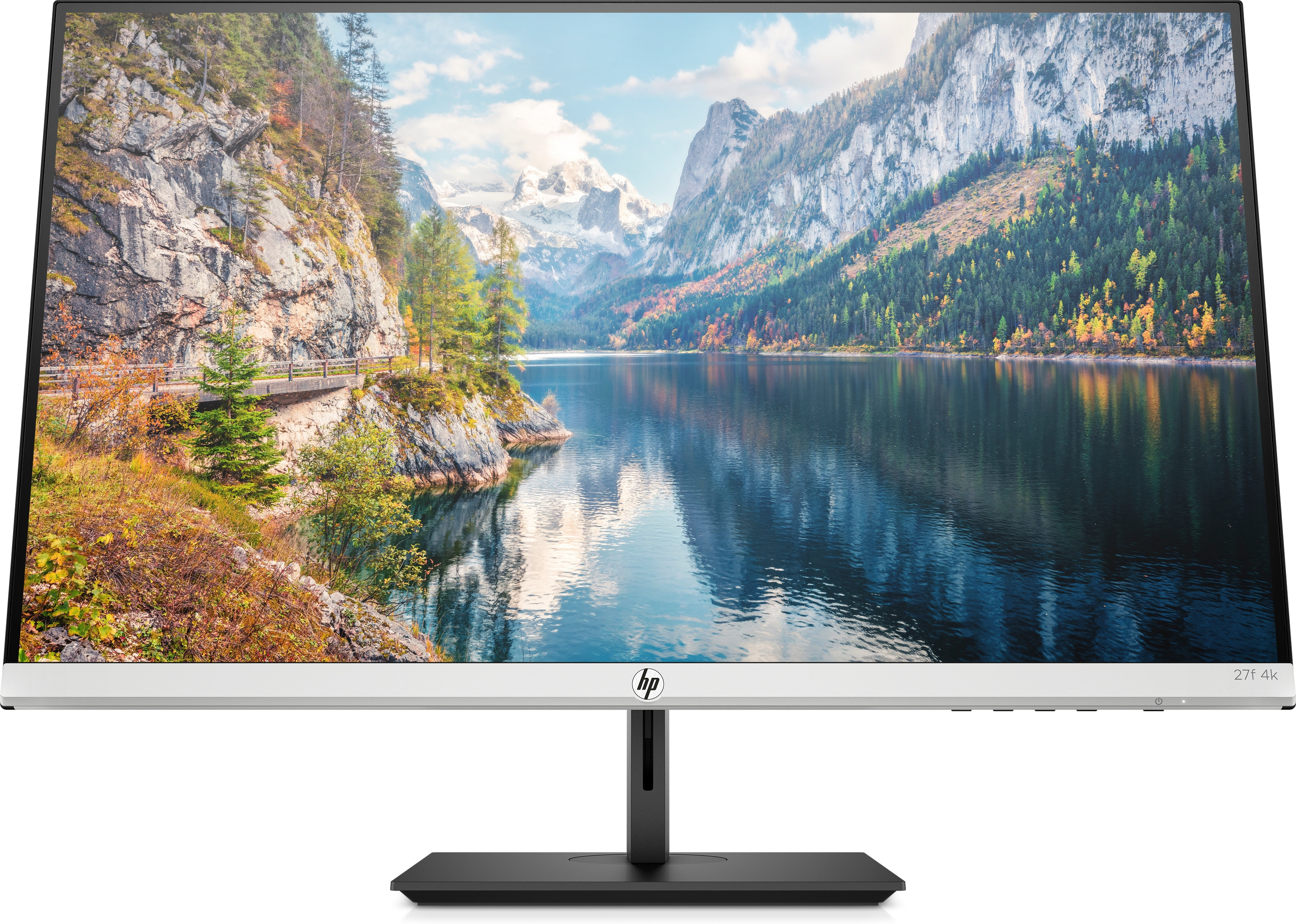 HP 27F 4K | 27 inch - 3840 x 2160 (Ultra HD 4K) - IPS-paneel - in