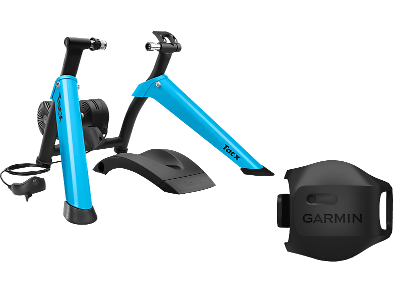 TACX Boost Bundle Rollentrainer, Blau/Schwarz SATURN