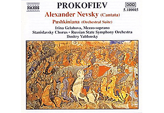 Irina Gelahova, Dmitry Yablonsky - Serge Prokofiev: Alexander Nevsky / Pushkiniana (CD)