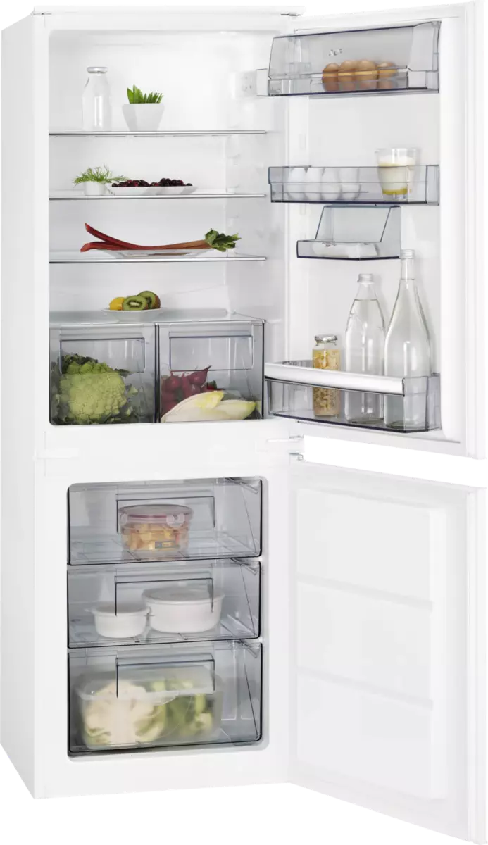 AEG Frigo-congélateur encastrable F (SCE616F3LS)