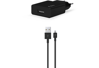 TTEC 2SCS20MS SmartCharger Seyahat Şarj Aleti 2.1A + Micro USB Kablo Siyah_0