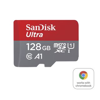 SANDISK Ultra für Chromebooks, Micro-SDXC Speicherkarte, 128 GB, 120 MB/s