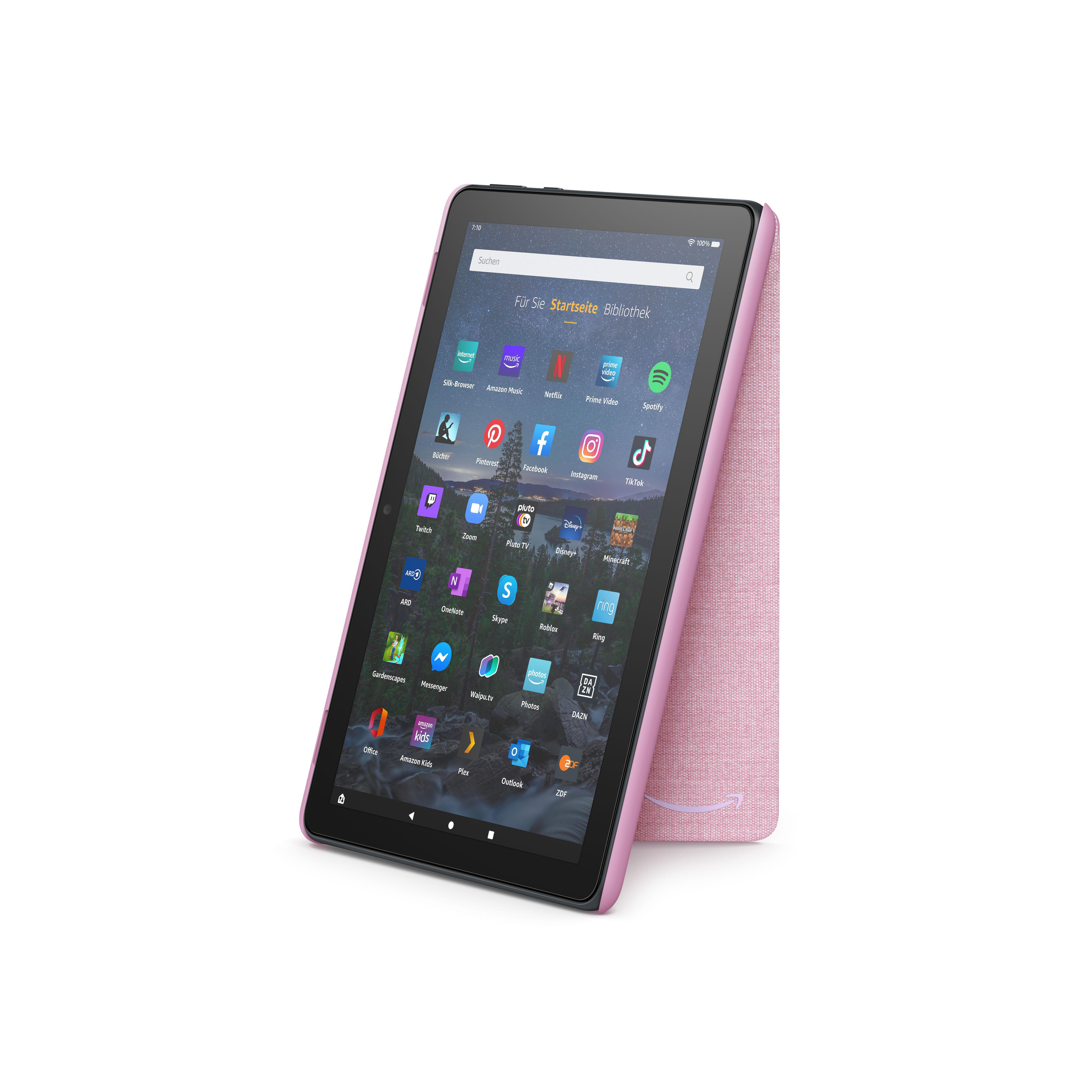 AMAZON Fire HD 10, Bookcover, Amazon, Fire HD 10-Tablet (kompatibel mit Tablets der 11. Generation, 2021), Lavendel