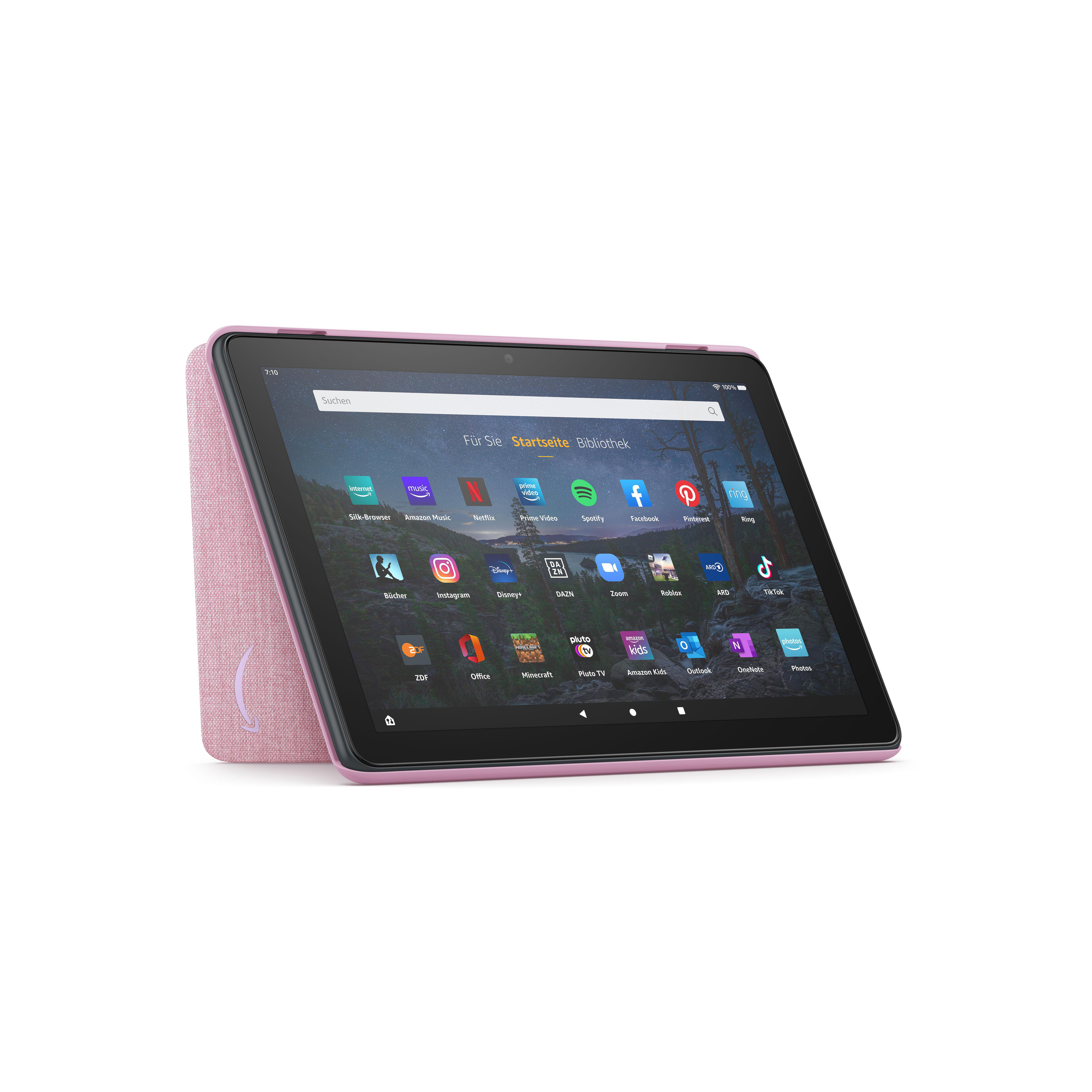 AMAZON Fire HD 10, Bookcover, Amazon, Fire HD 10-Tablet (kompatibel mit Tablets der 11. Generation, 2021), Lavendel