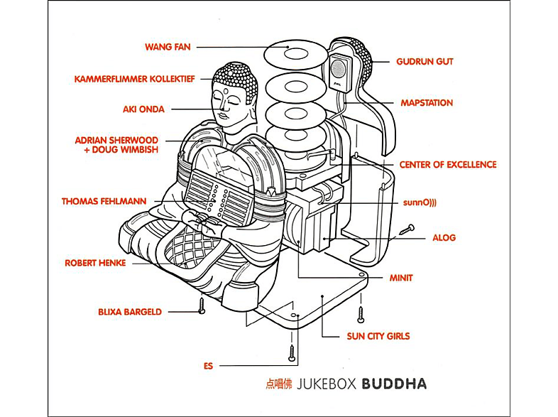 VARIOUS - Jukebox Buddha - (CD)