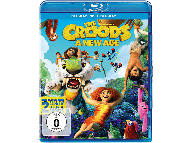 Die Croods - Alles auf Anfang 3D Blu-ray (+2D) | Familienfilme & Jugendfilme