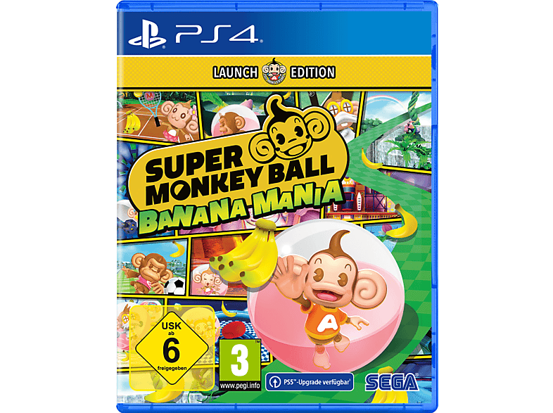 PS4 SUPER MONKEY BALL [PlayStation BANANA 4] - MANIALAUNCH EDITION