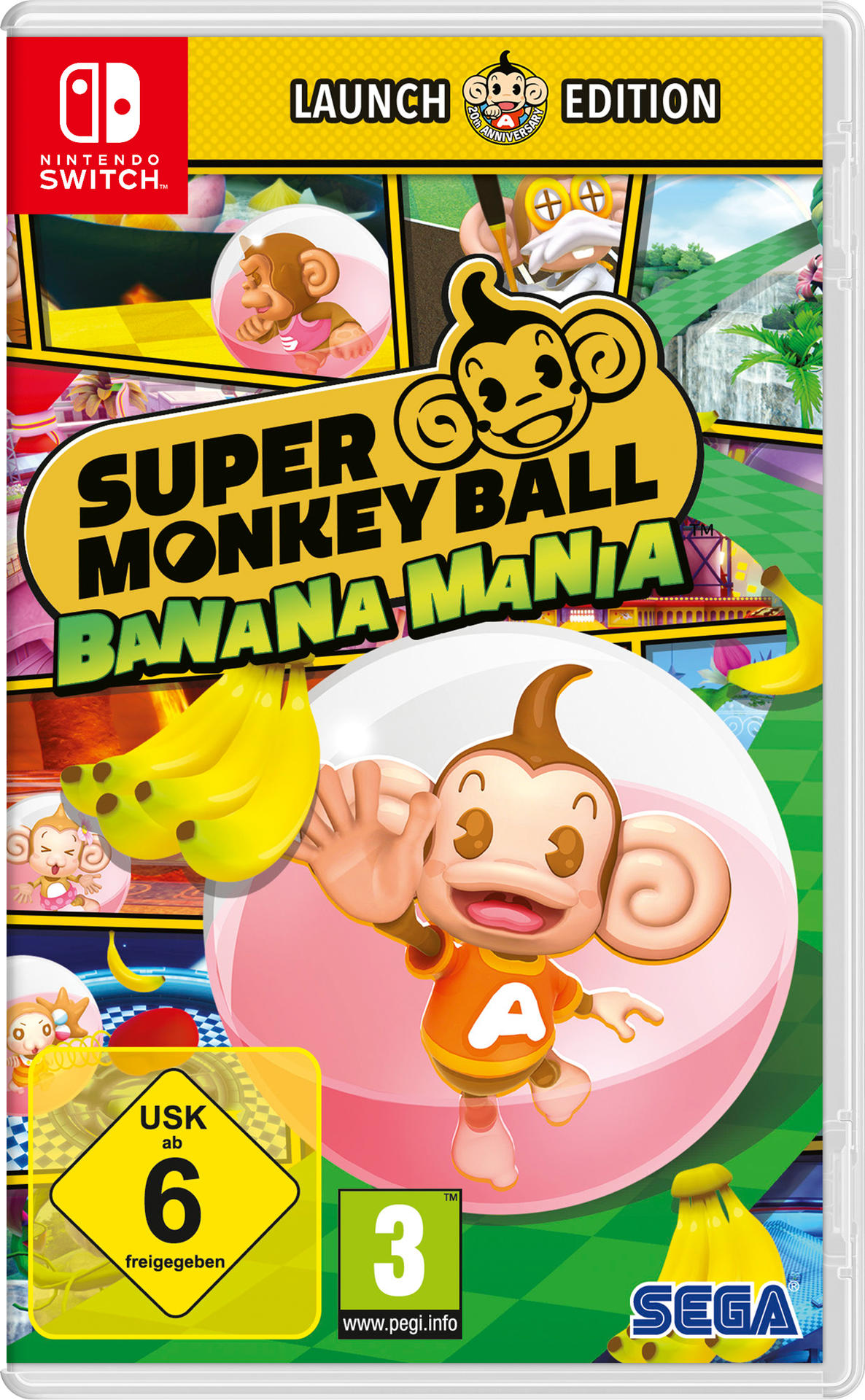 Switch] EDITION BANANA [Nintendo MANIA SW LAUNCH - SUPER MONKEY BALL