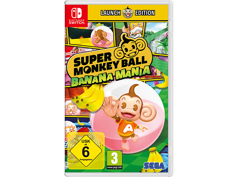 SW SUPER MONKEY BALL BANANA MANIA LAUNCH EDITION - [Nintendo Switch] | Nintendo Switch Spiele
