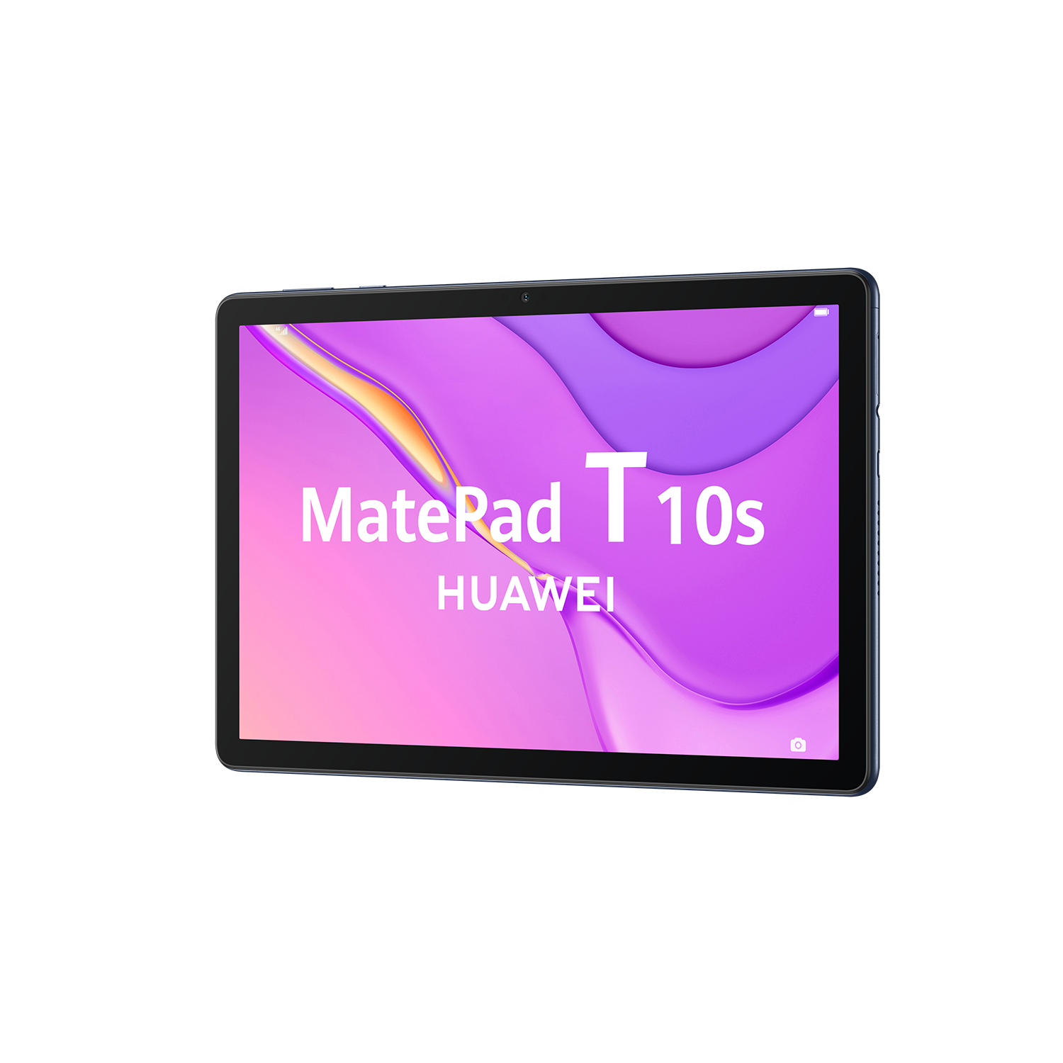 Tableta con el texto MatePad T 10s en la pantalla.