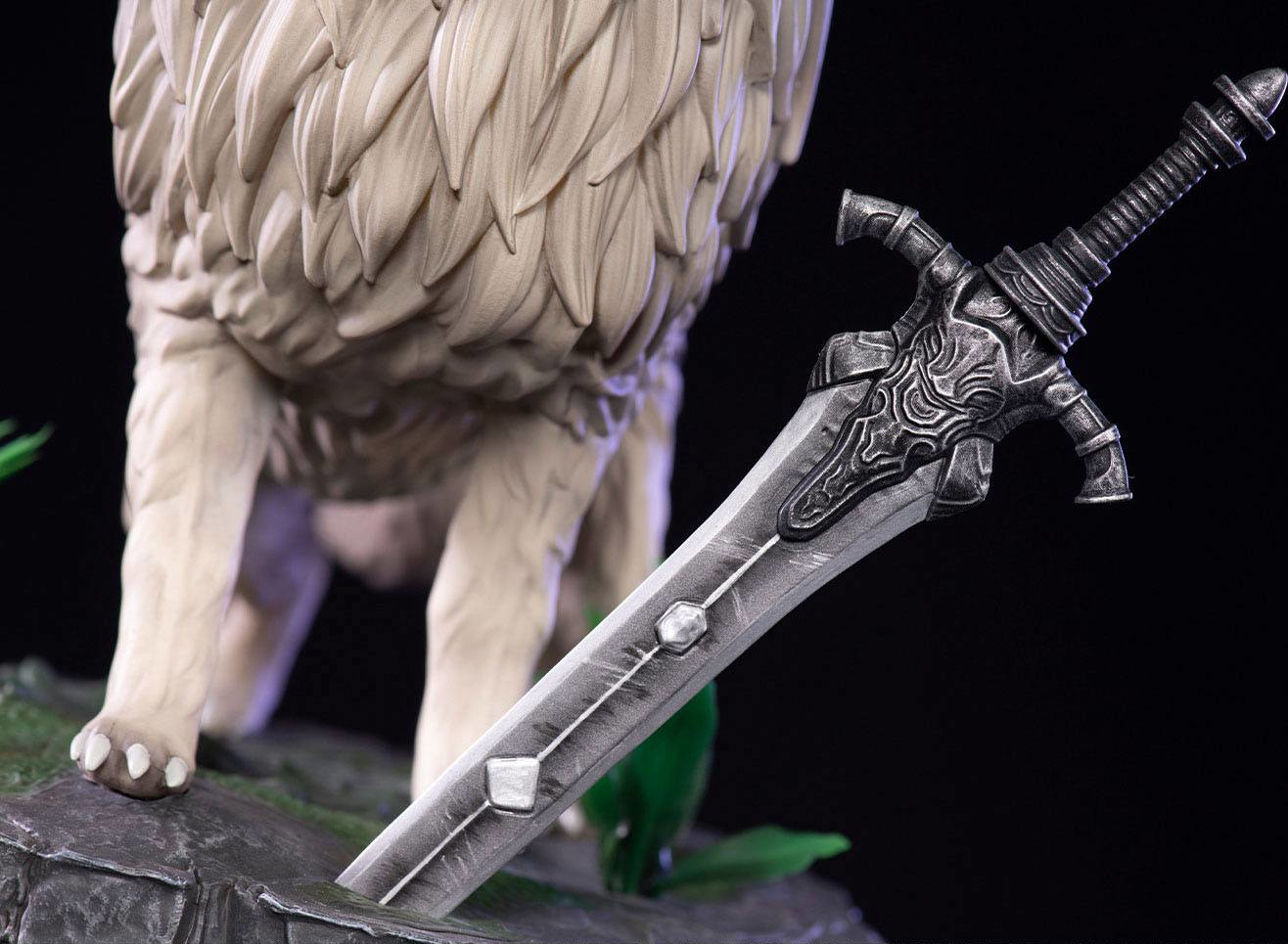 FIRST 4 FIGURE Dark Souls - The Great Grey Wolf, Sif SD - Statue (Mehrfarbig)