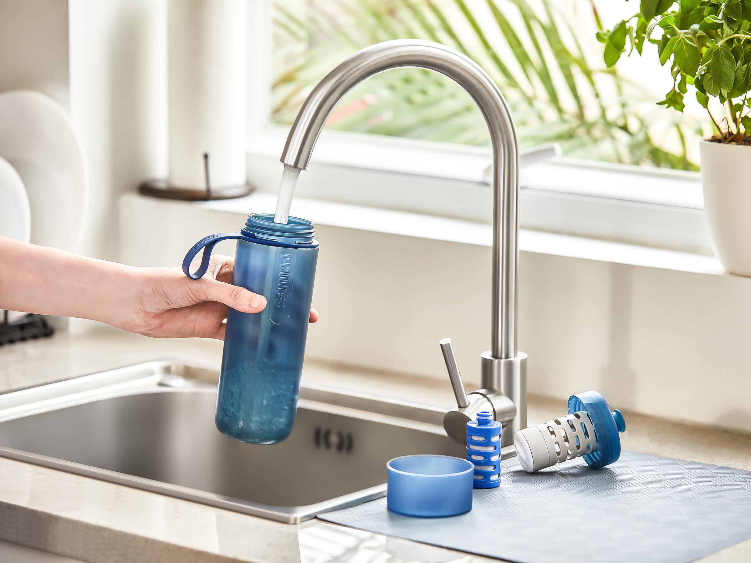 PHILIPS AWP2712BLR/10 Trinkflasche Dunkelblau