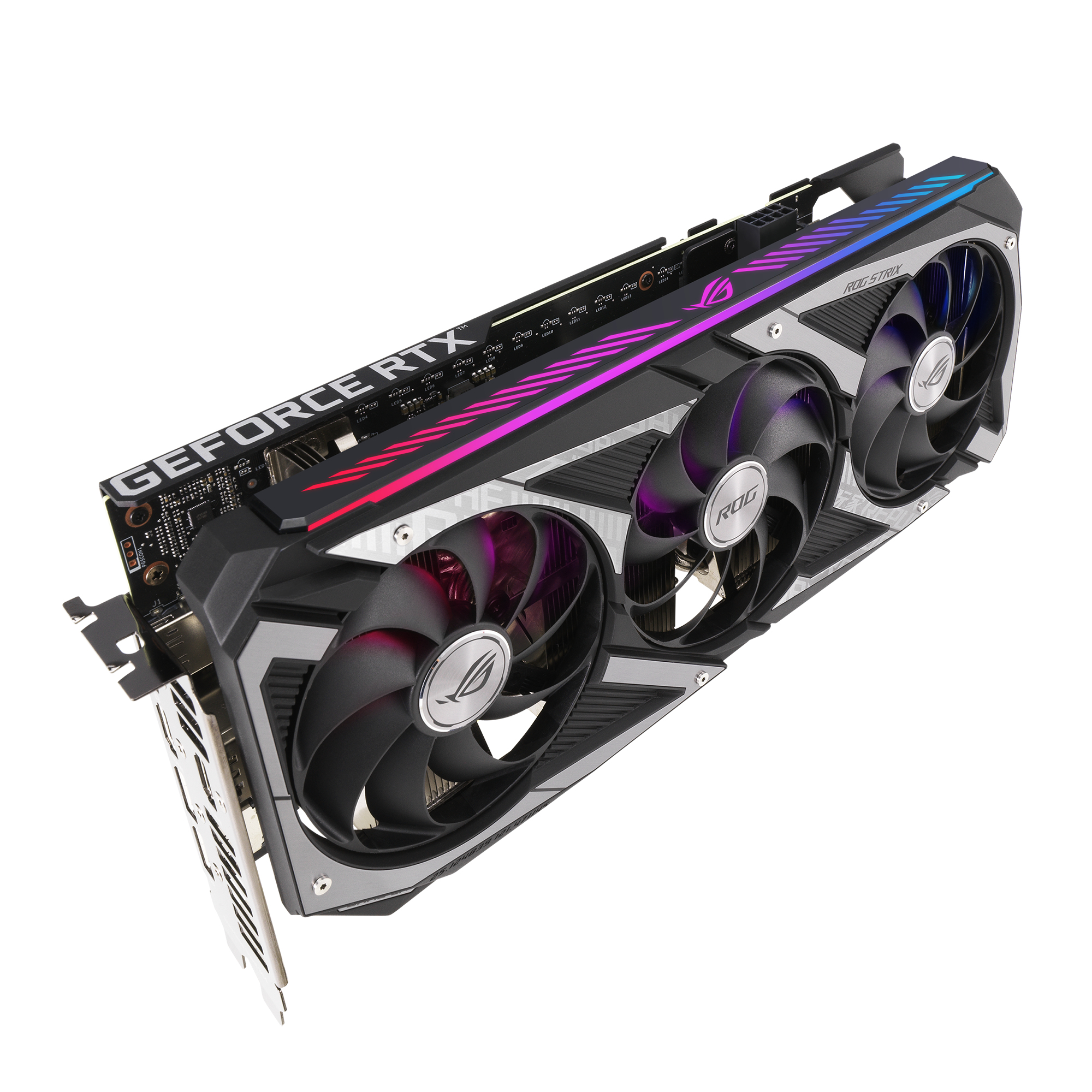 ASUS GeForce RTX™ 3060 ROG Strix Gaming 12GB V2 LHR (90YV0GC4-M0NA10) (NVIDIA, Grafikkarte)