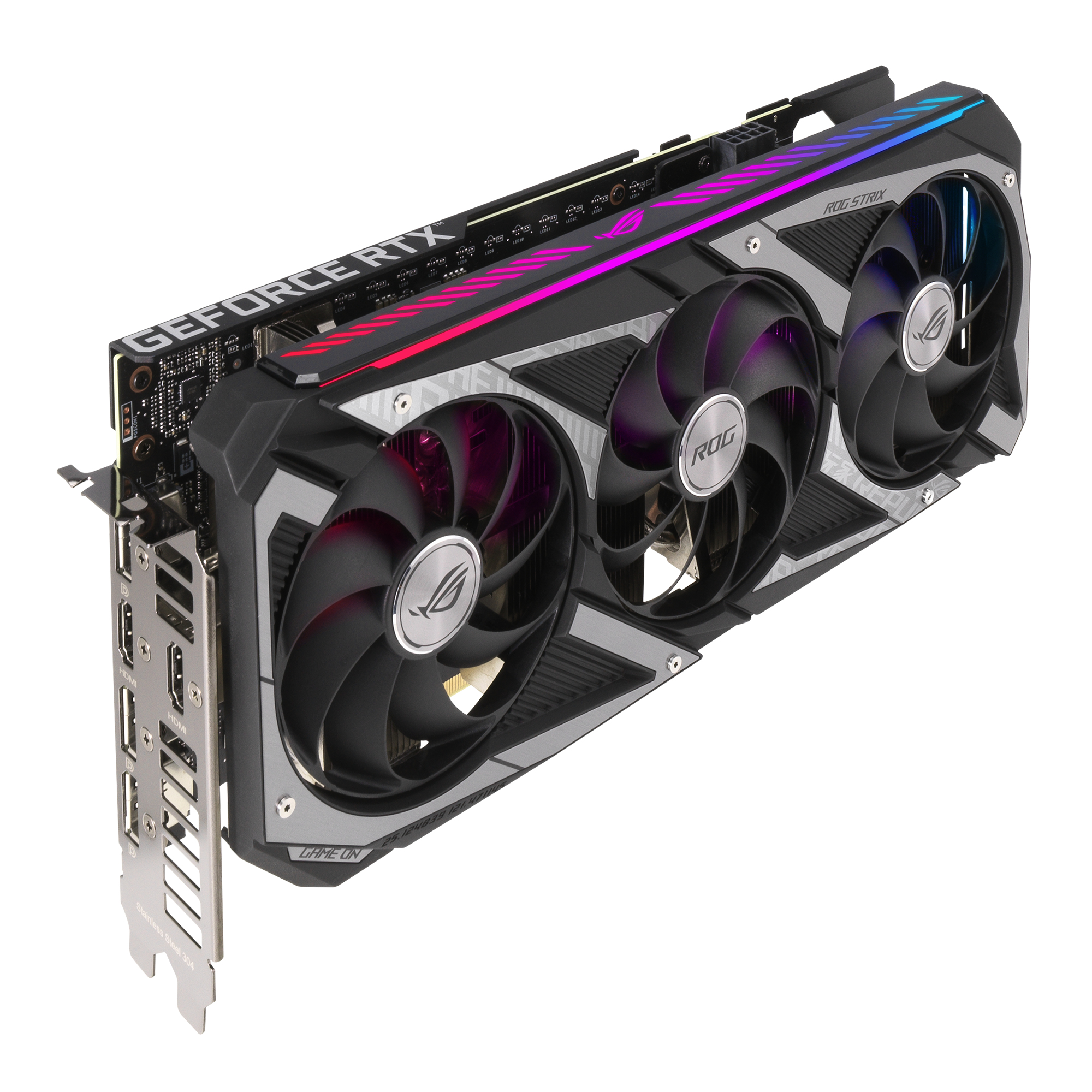 ASUS GeForce RTX™ 3060 ROG Strix Gaming 12GB V2 LHR (90YV0GC4-M0NA10) (NVIDIA, Grafikkarte)