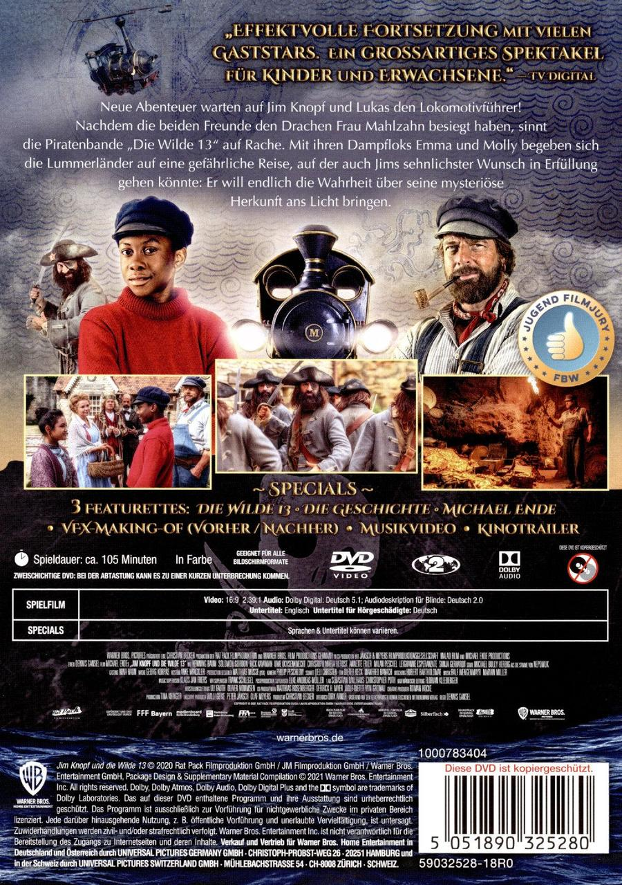 DVD-Cover eines Films mit einem Zug und Menschen mit Text und Bildern auf Deutsch.