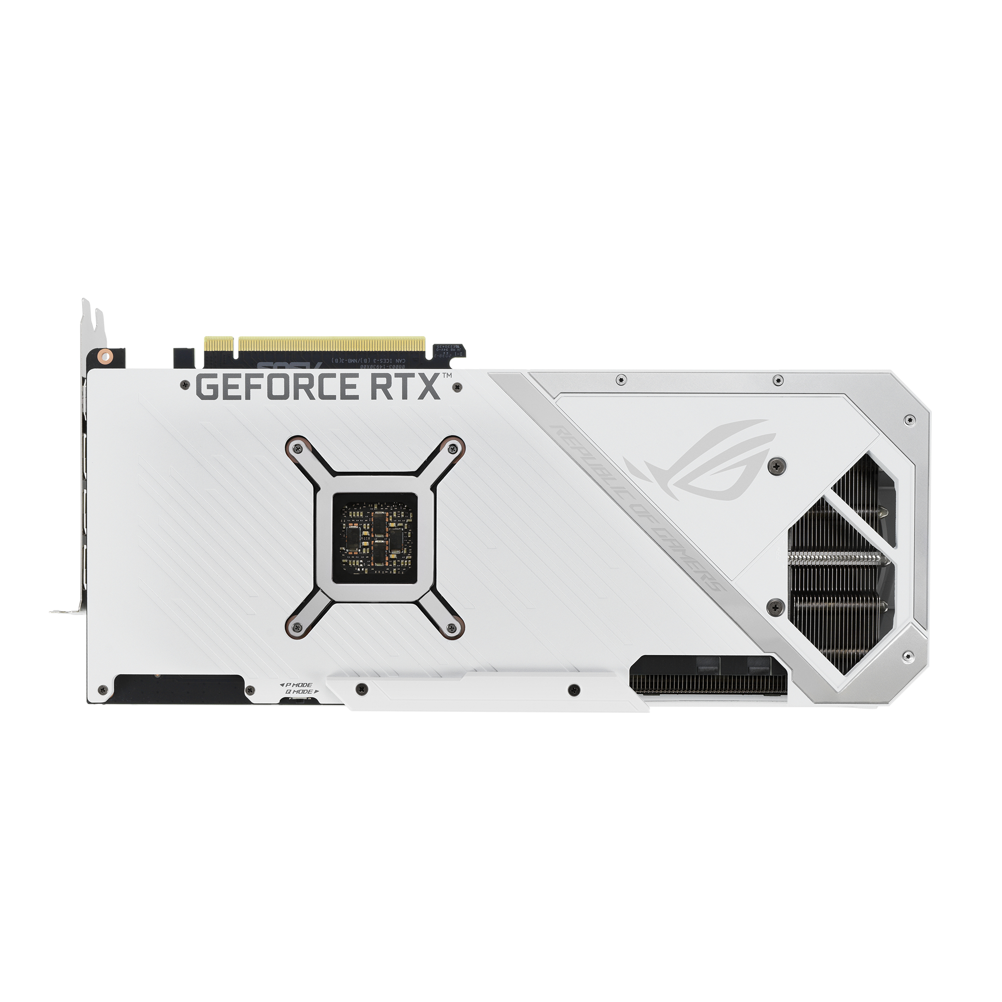 ASUS GeForce RTX™ 3070 ROG Strix Gaming OC White 8GB V2 LHR (90YV0FR9-M0NA00) (NVIDIA, Grafikkarte)