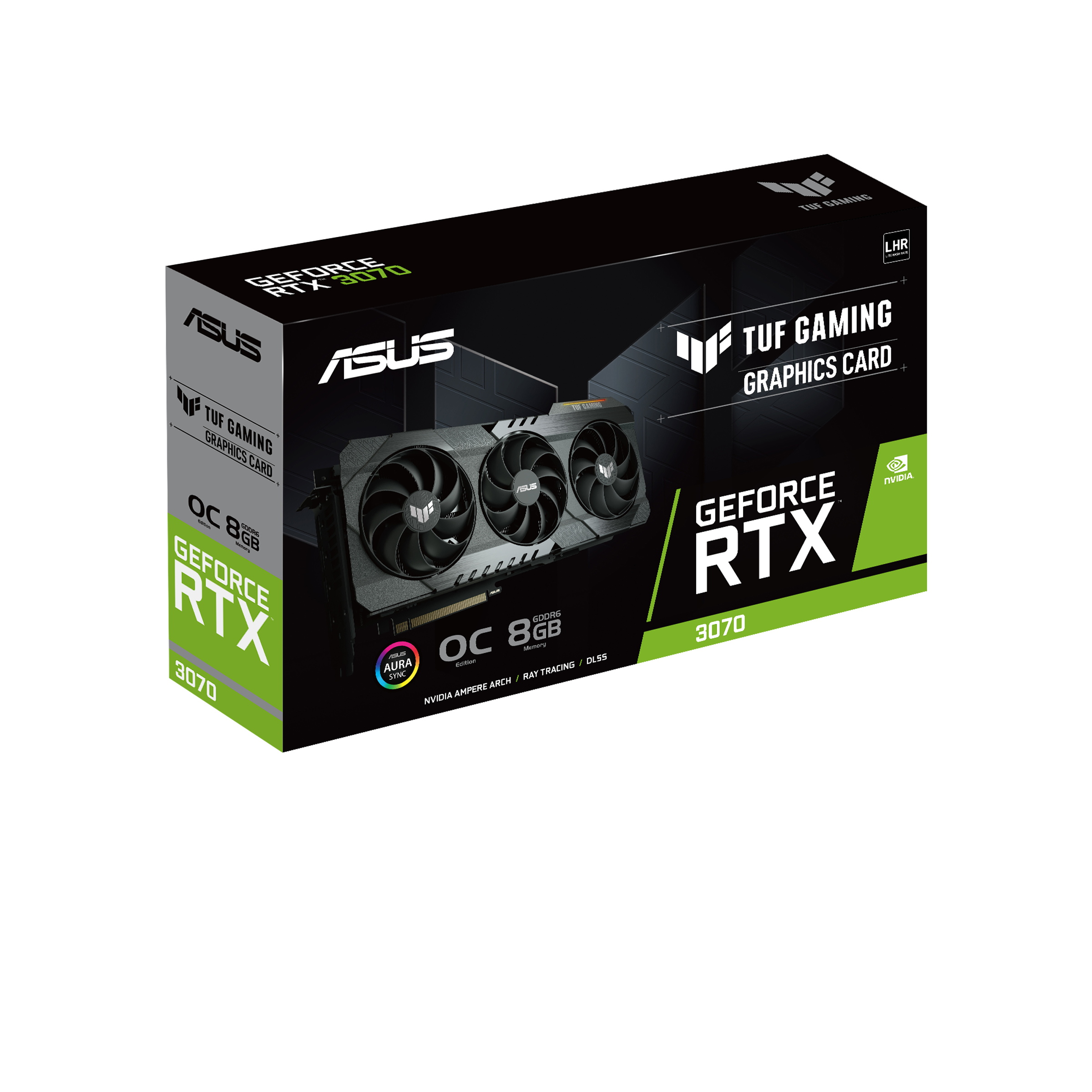 ASUS GeForce RTX™ 3070 TUF Gaming  OC 8GB V2 LHR (90YV0FQI-M0NA00) (NVIDIA, Grafikkarte)