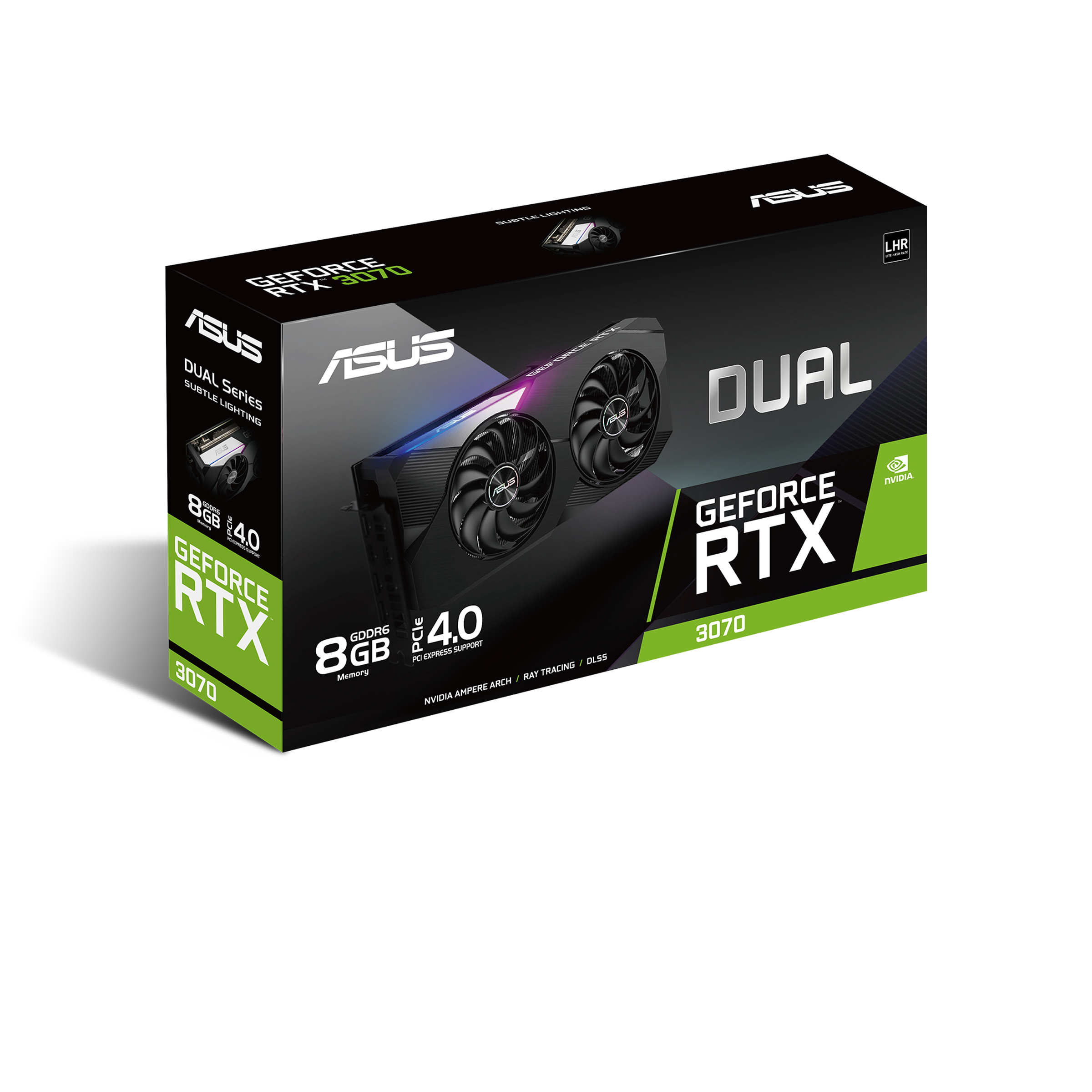 ASUS GeForce RTX™ 3070 Dual 8GB V2 LHR (90YV0FQD-M0NA00) (NVIDIA, Grafikkarte)