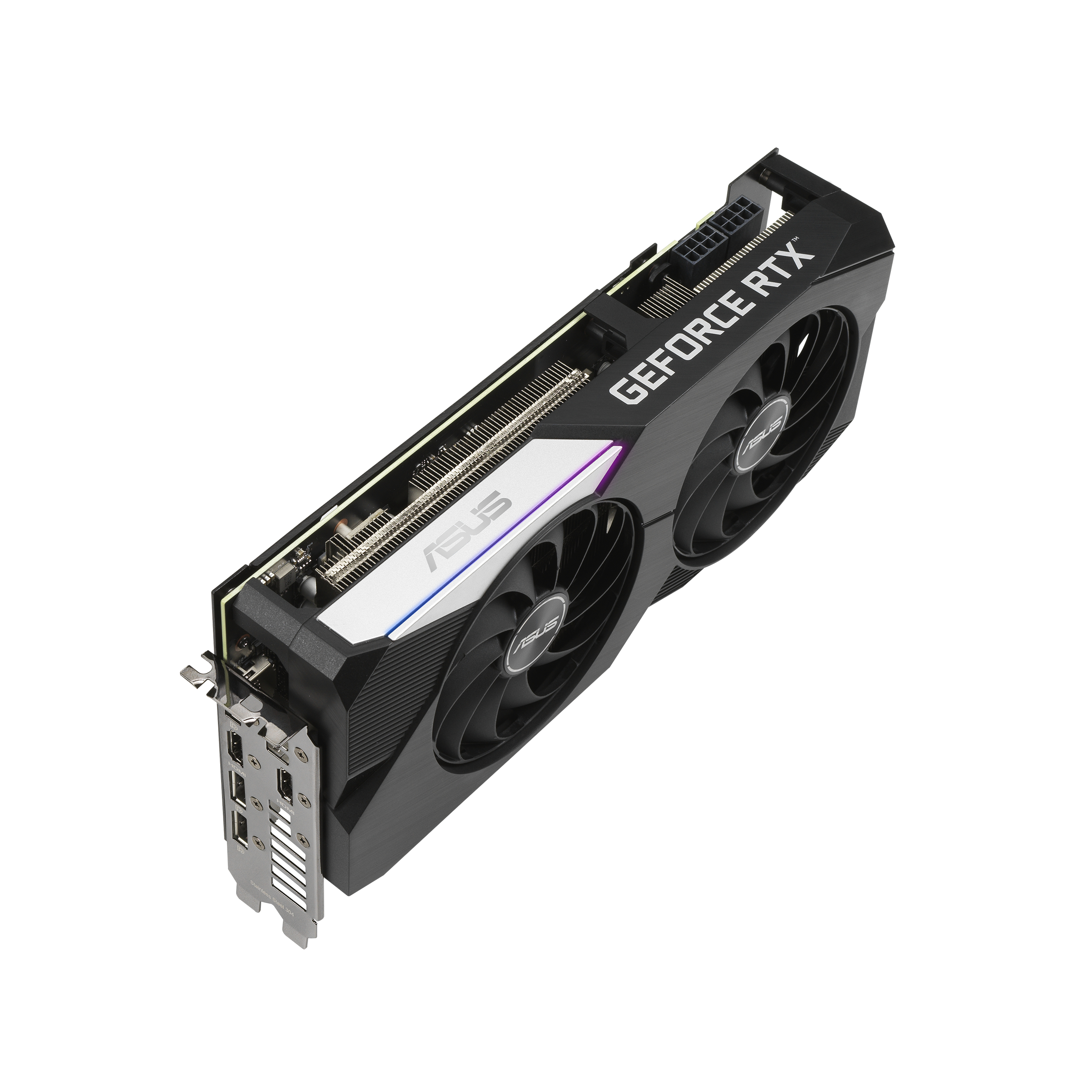 ASUS GeForce RTX™ 3070 Dual 8GB V2 LHR (90YV0FQD-M0NA00) (NVIDIA, Grafikkarte)