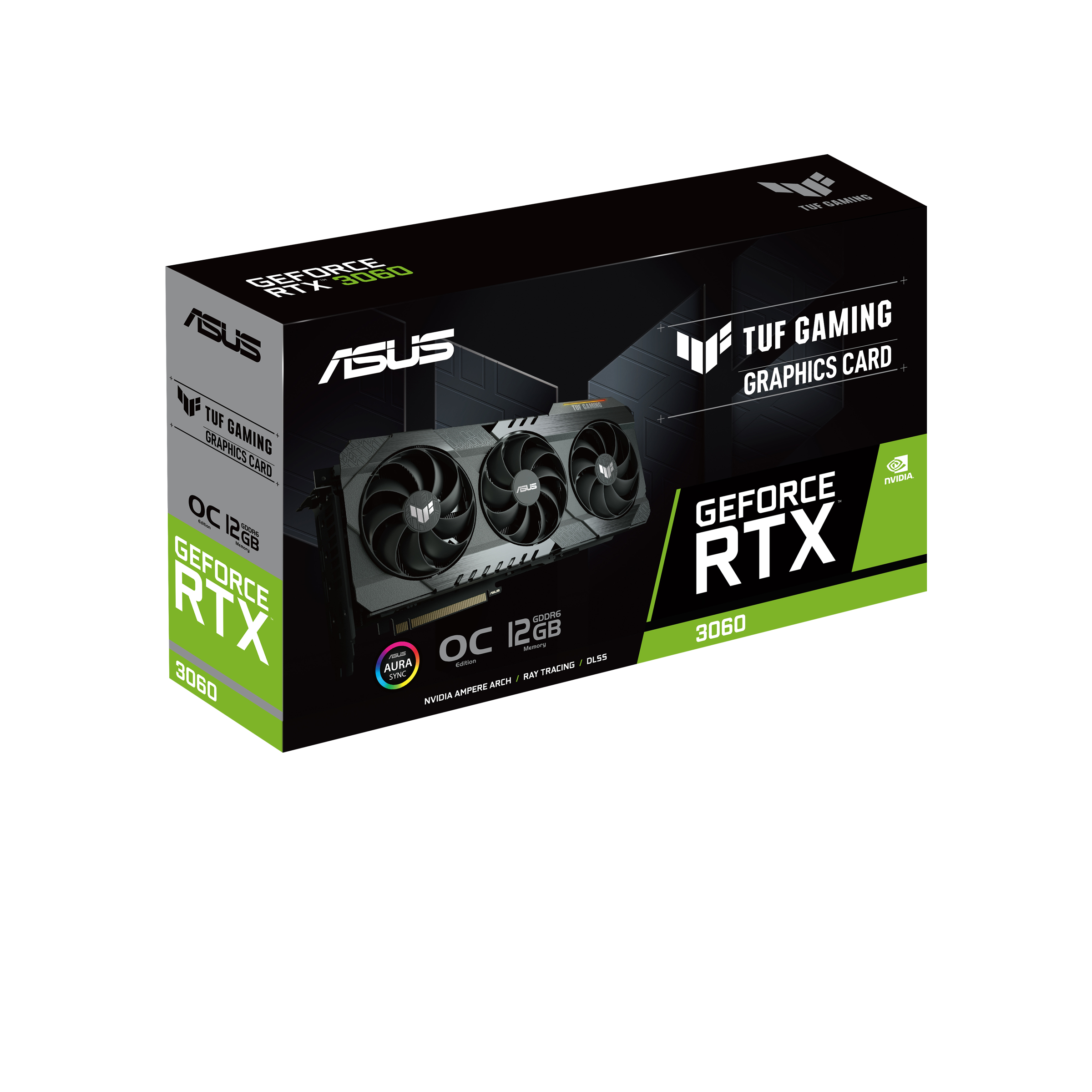 ASUS GeForce RTX™ 3060 TUF Gaming OC 12GB V2 LHR (90YV0GC0-M0NA10) (NVIDIA, Grafikkarte)