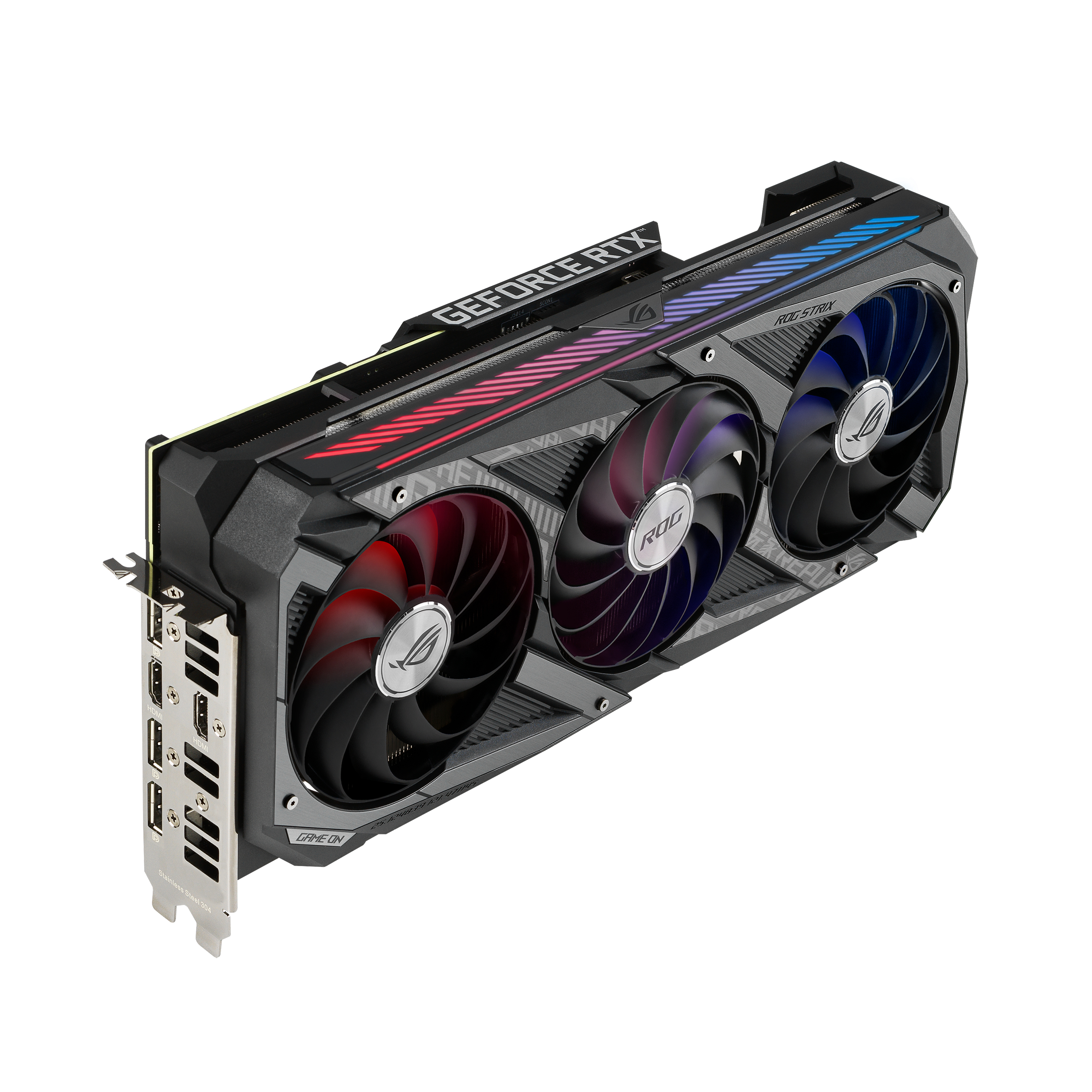 ASUS GeForce RTX™ 3060 Ti ROG Strix Gaming 8GB V2 LHR (90YV0G04-M0NA00) (NVIDIA, Grafikkarte)