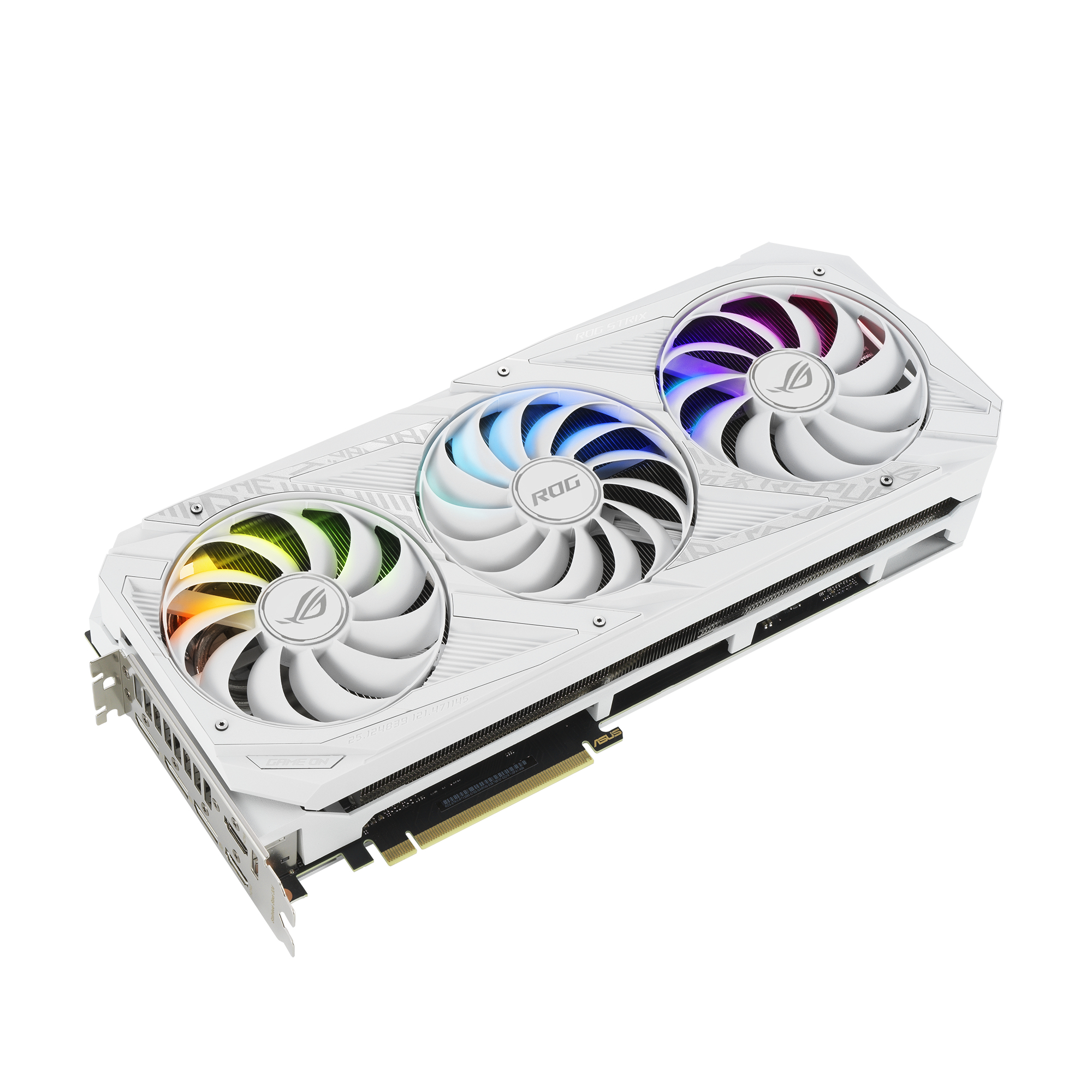 ASUS GeForce RTX™ 3080 ROG Strix Gaming OC White 10GB V2 LHR (90YV0FAA-M0NM00) (NVIDIA, Grafikkarte)