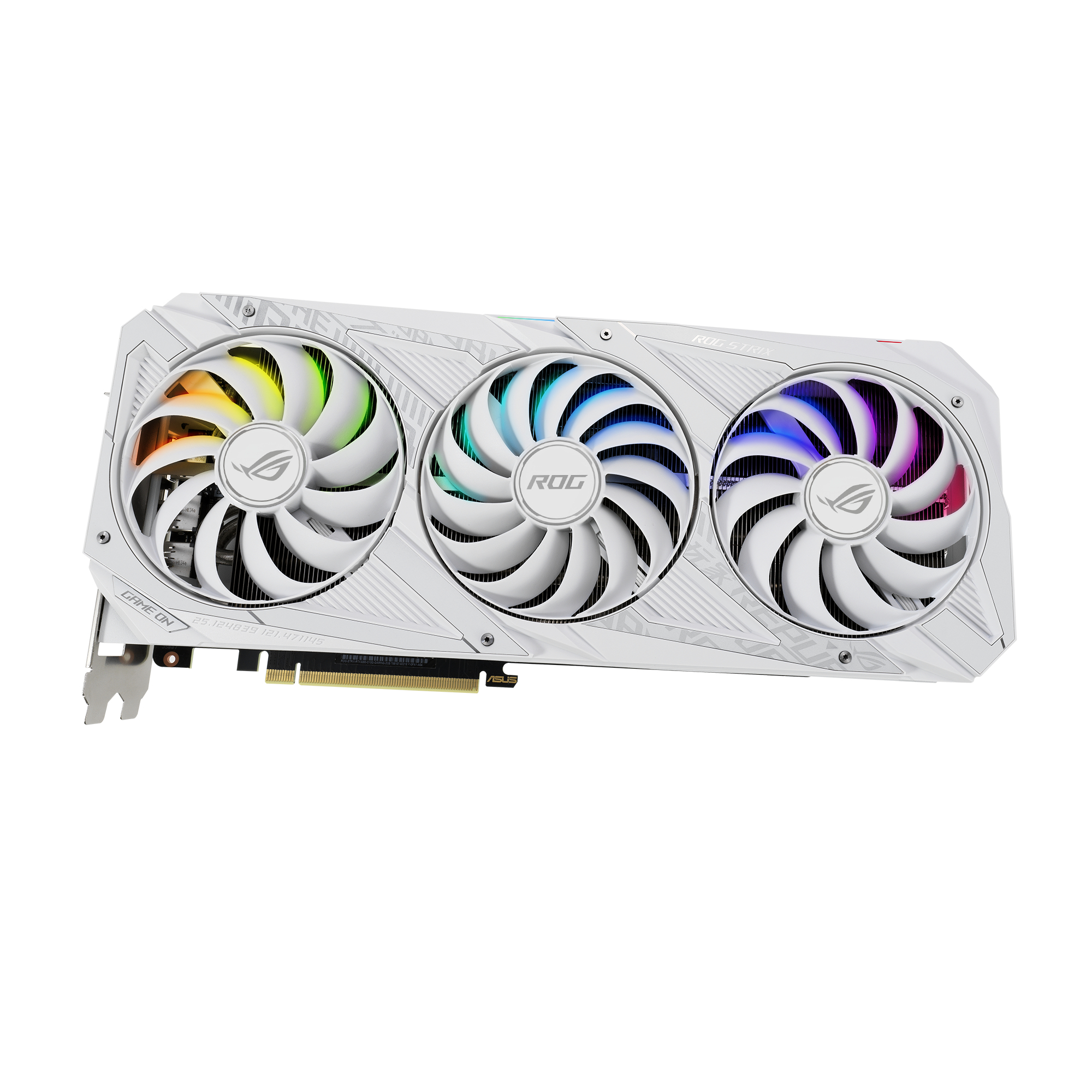 ASUS GeForce RTX™ 3080 ROG Strix Gaming OC White 10GB V2 LHR (90YV0FAA-M0NM00) (NVIDIA, Grafikkarte)