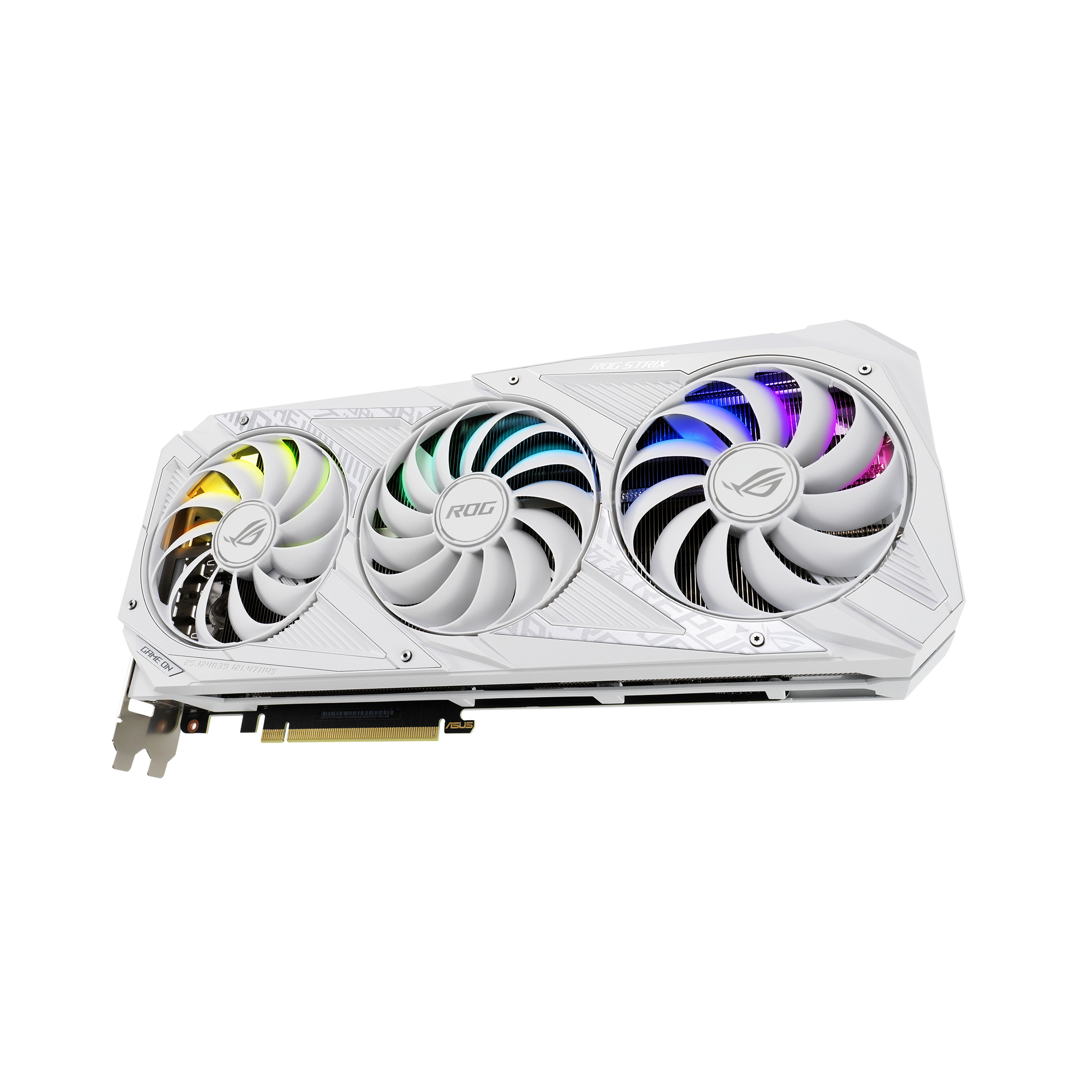 ASUS GeForce RTX™ 3080 ROG Strix Gaming OC White 10GB V2 LHR (90YV0FAA-M0NM00) (NVIDIA, Grafikkarte)