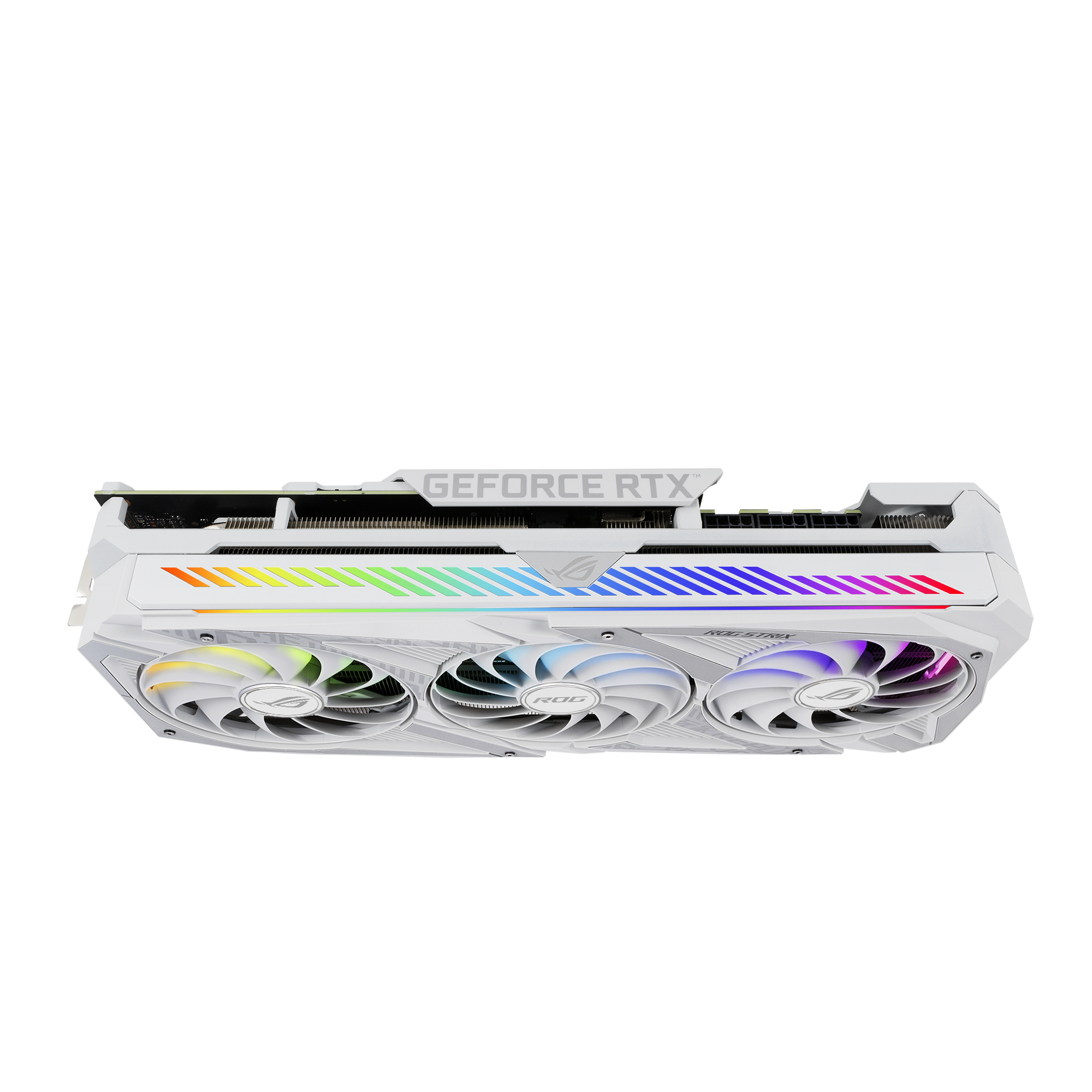 ASUS GeForce RTX™ 3080 ROG Strix Gaming OC White 10GB V2 LHR (90YV0FAA-M0NM00) (NVIDIA, Grafikkarte)