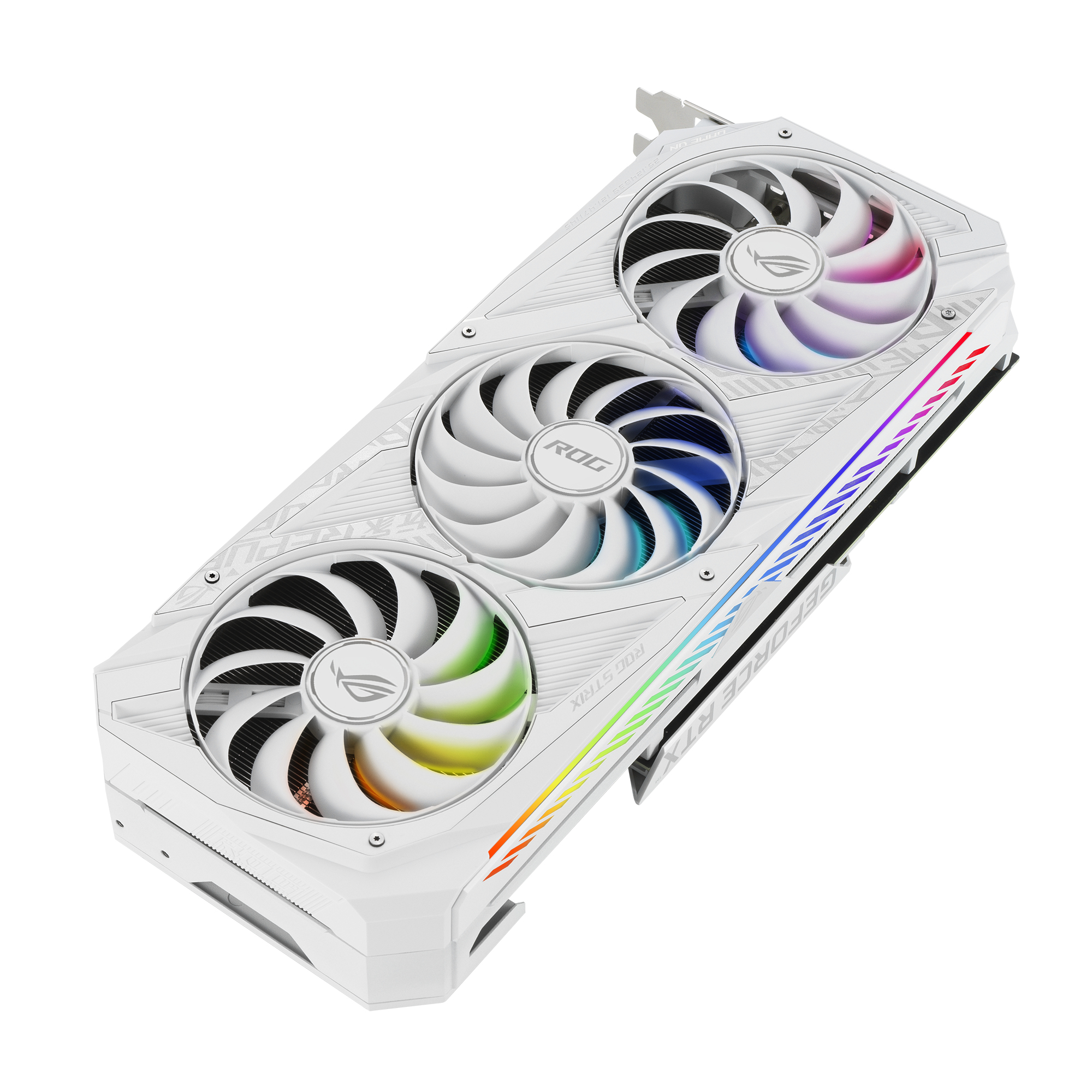 ASUS GeForce RTX™ 3080 ROG Strix Gaming OC White 10GB V2 LHR (90YV0FAA-M0NM00) (NVIDIA, Grafikkarte)