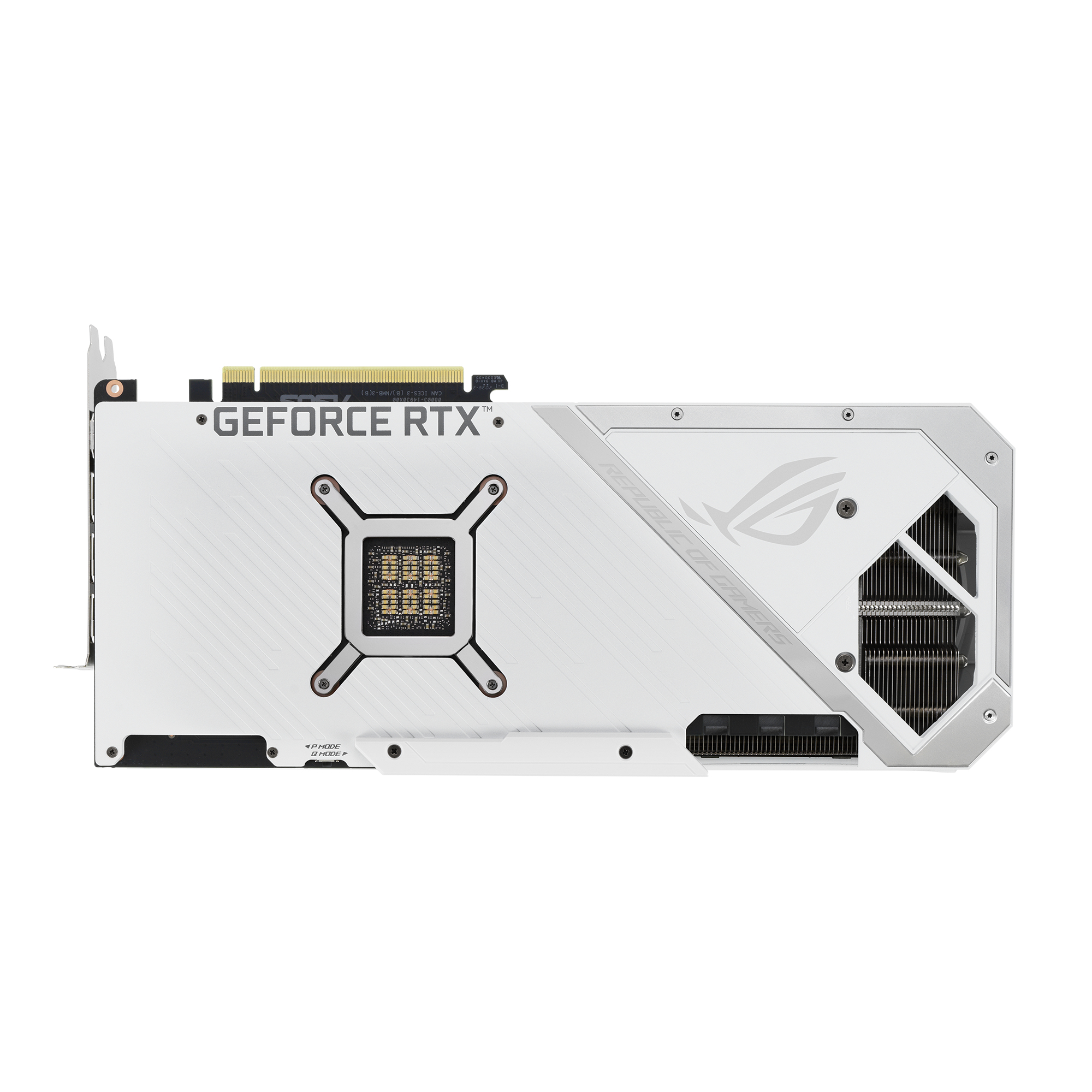 ASUS GeForce RTX™ 3080 ROG Strix Gaming OC White 10GB V2 LHR (90YV0FAA-M0NM00) (NVIDIA, Grafikkarte)