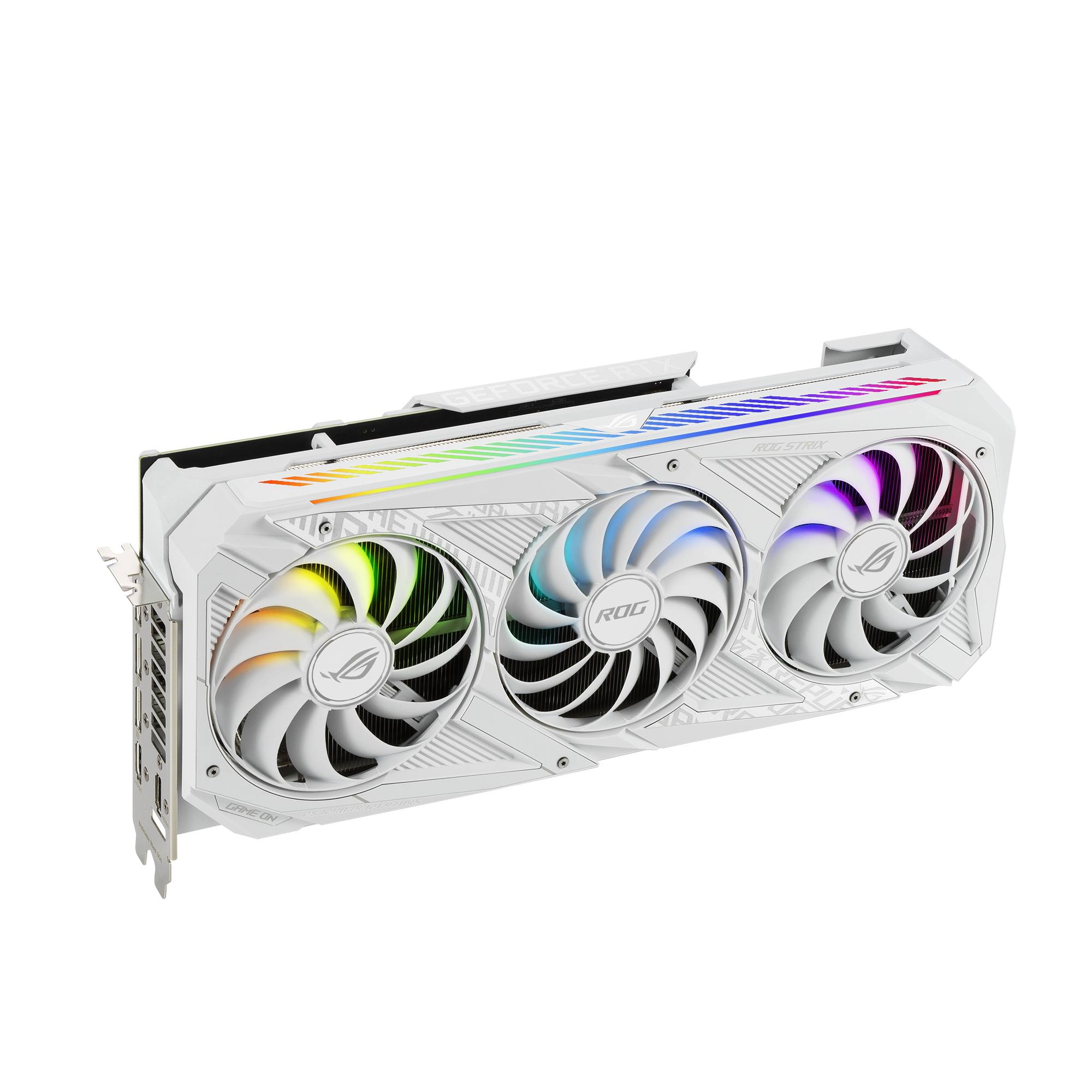 ASUS GeForce RTX™ 3080 ROG Strix Gaming OC White 10GB V2 LHR (90YV0FAA-M0NM00) (NVIDIA, Grafikkarte)