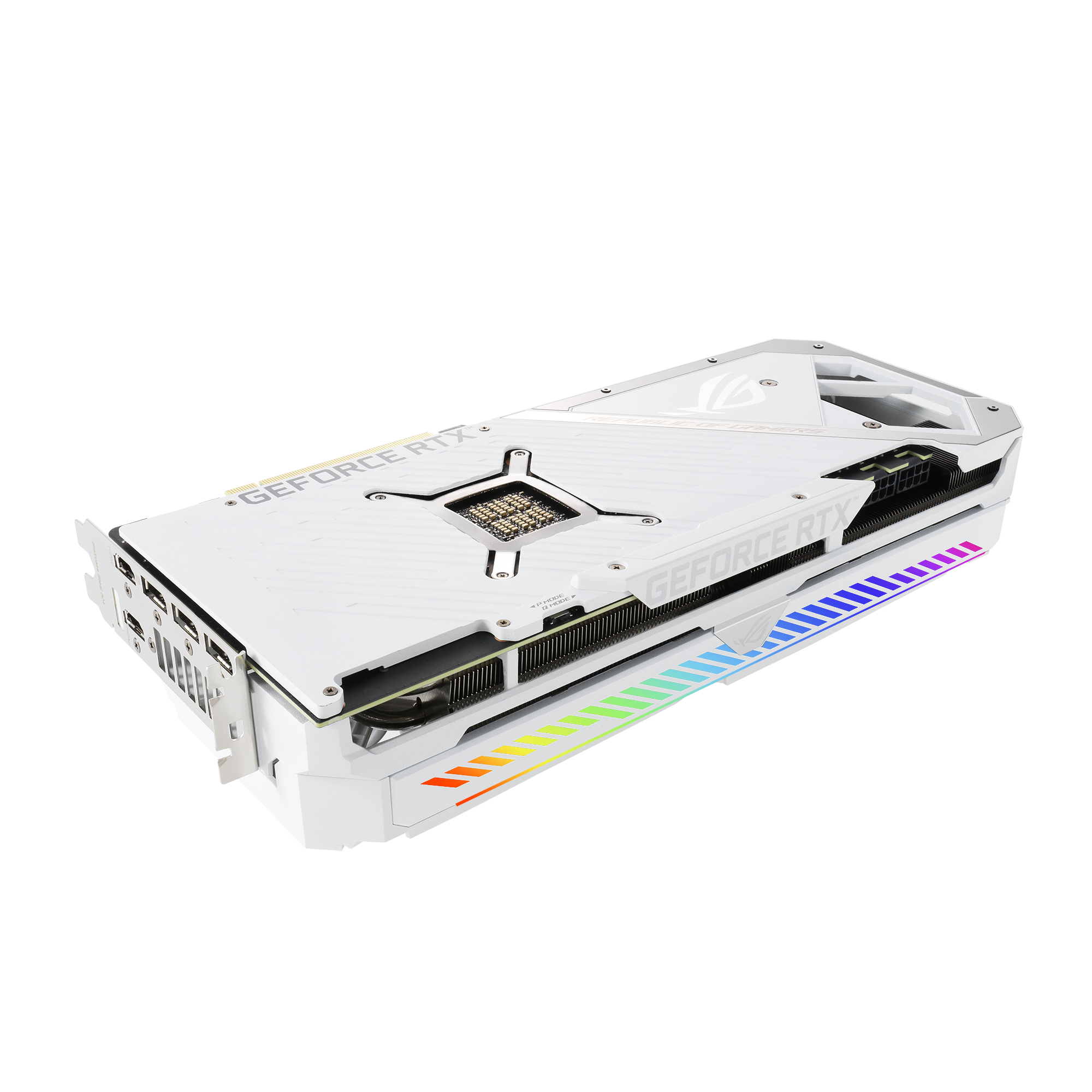 ASUS GeForce RTX™ 3080 ROG Strix Gaming OC White 10GB V2 LHR (90YV0FAA-M0NM00) (NVIDIA, Grafikkarte)