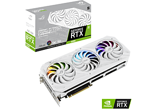 ASUS GeForce RTX™ 3080 ROG Strix Gaming OC White 10GB V2 LHR (90YV0FAA-M0NM00) (NVIDIA, Grafikkarte)