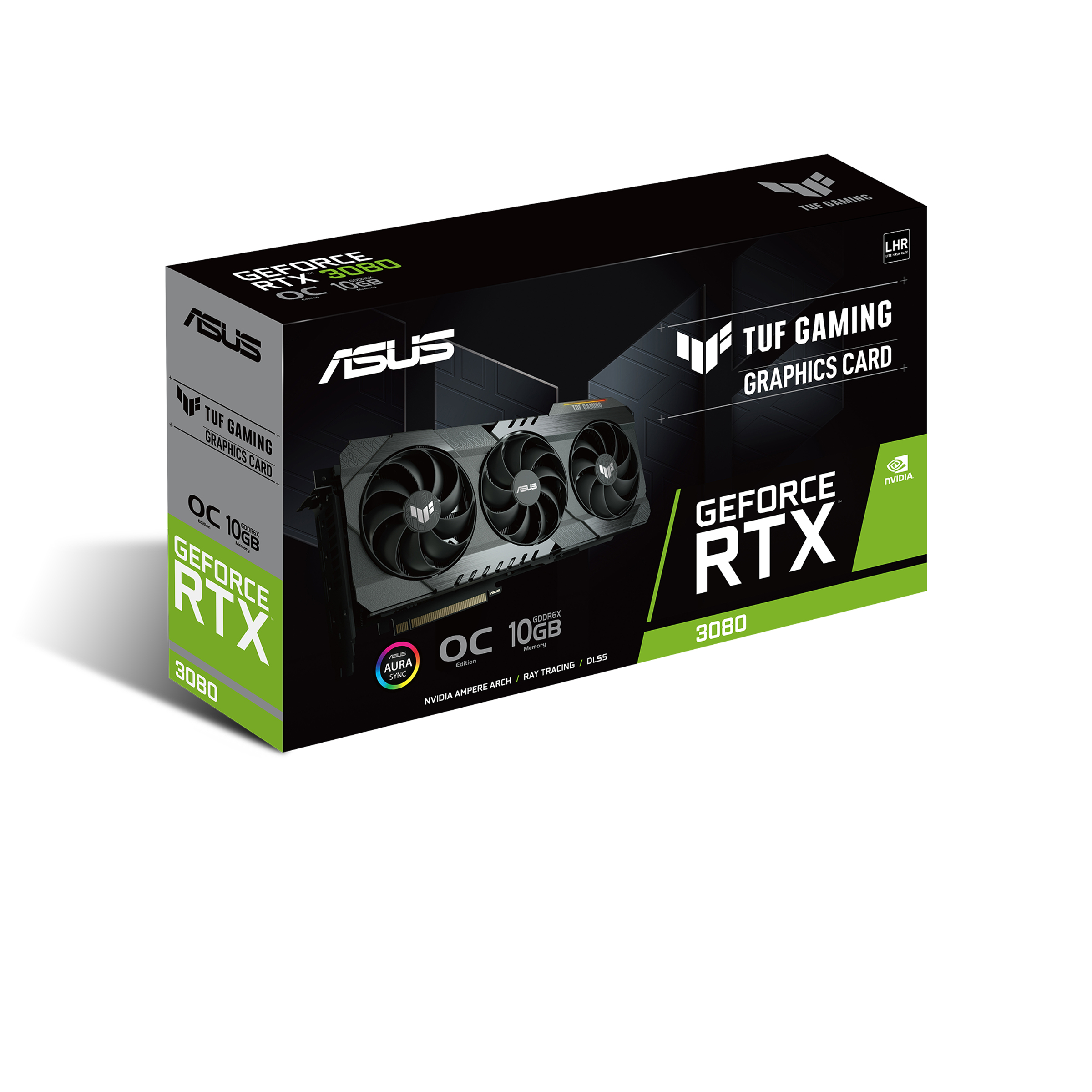 ASUS GeForce RTX™ 3080 TUF Gaming OC 10GB V2 LHR (90YV0FB4-M0NM00) (NVIDIA, Grafikkarte)