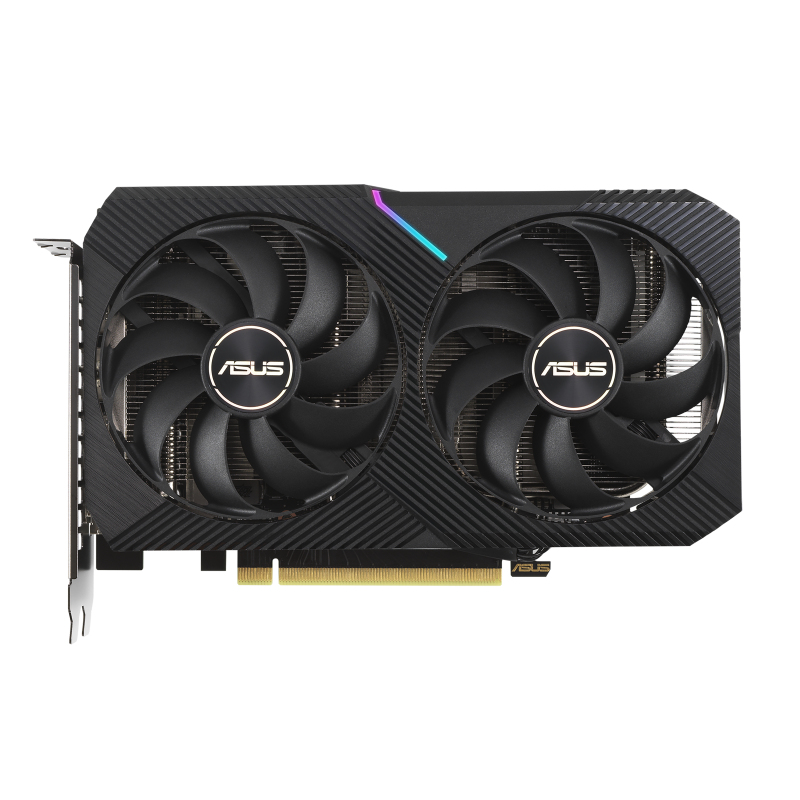 ASUS GeForce RTX™ 3060 Ti Dual V2 Mini LHR (90YV0FT3-M0NA00) (NVIDIA, Grafikkarte)
