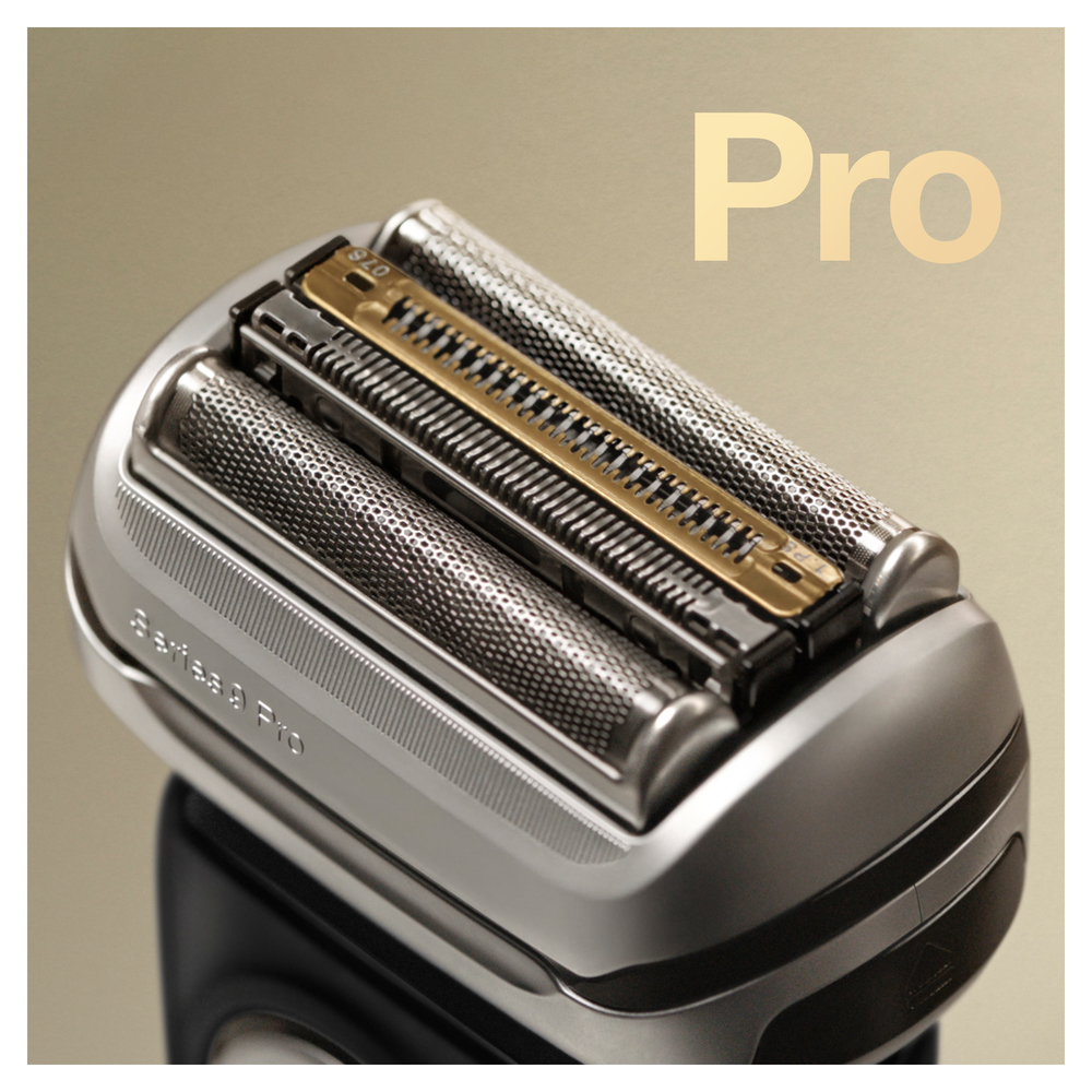 BRAUN 9410S Series 9 Pro Nass- und Trockenrasierer Wet&Dry Schwarz (inkl. Charging-Stand) Nass- und Trockenrasierer (Akkubetrieb, Schwarz, Wet & Dry)