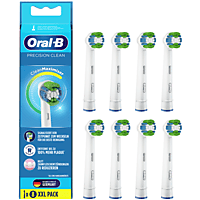 ORAL-B Precision Clean 8er Weiß Aufsteckbürsten