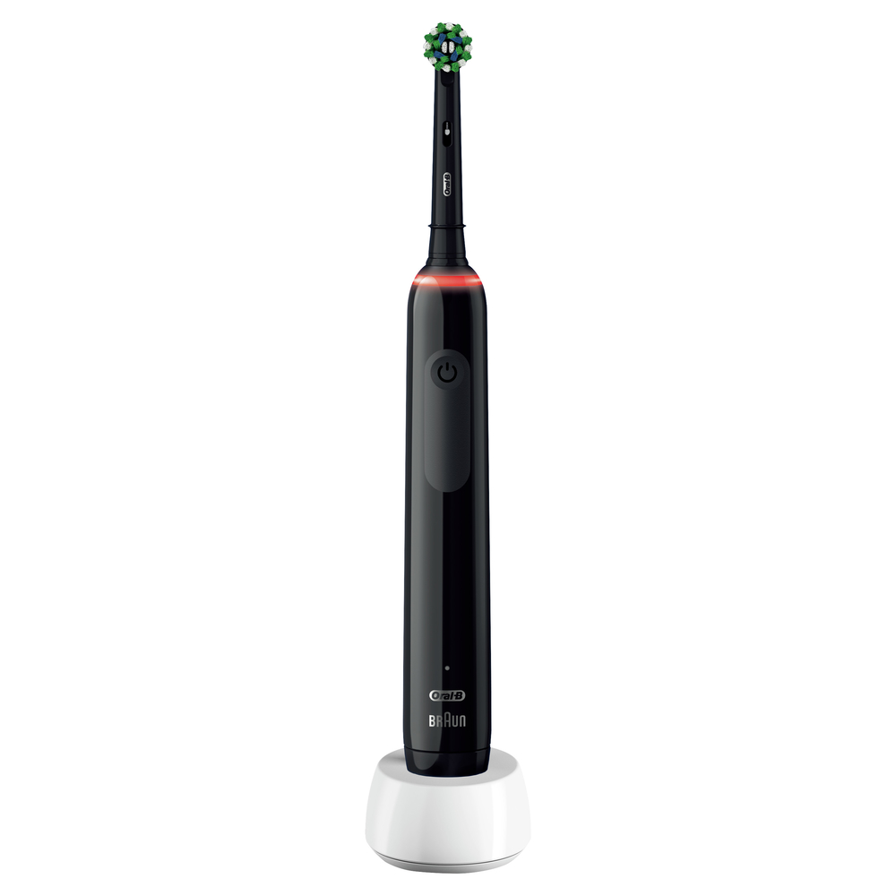 ORAL-B Pro 3 3000 Cross Action Elektrische Zahnbürste Black