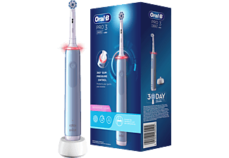 ORAL-B Elektrische Zahnbürste Pro 3 3000 Sensitive Clean Blue