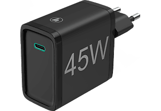 HAMA Ladegerät Power Delivery (PD)/Qualcomm®, 45 Watt, Schwarz