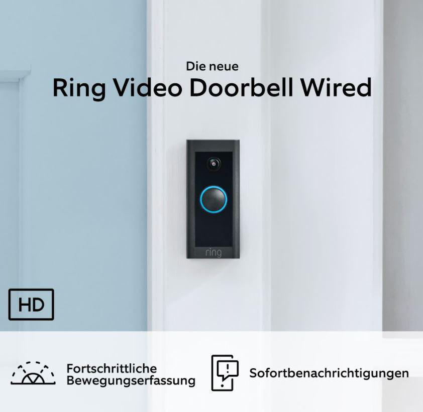 RING Video Doorbell Wired, Türklingel