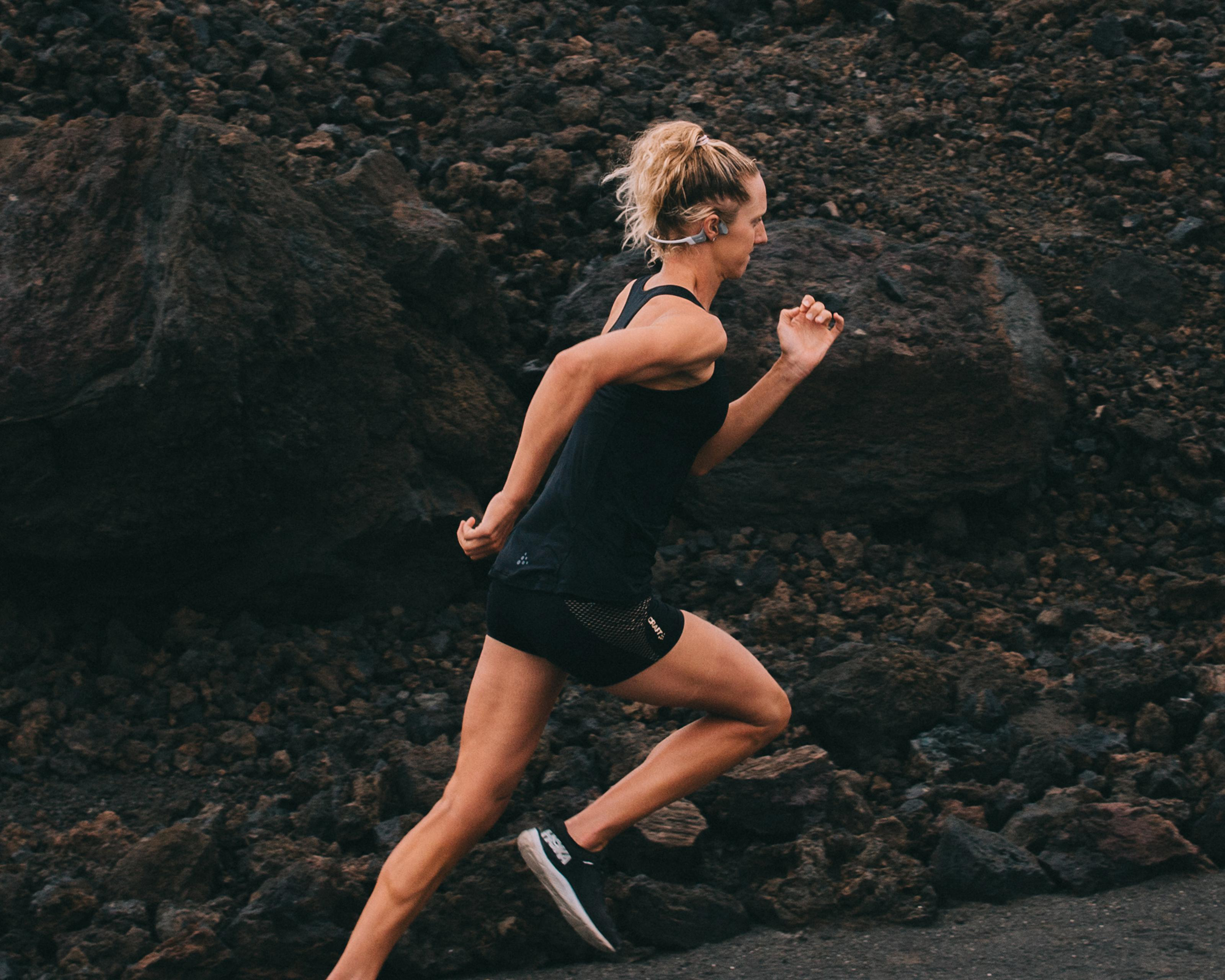 AFTERSHOKZ AEROPEX, Open-ear Headset Bluetooth Hellgrau